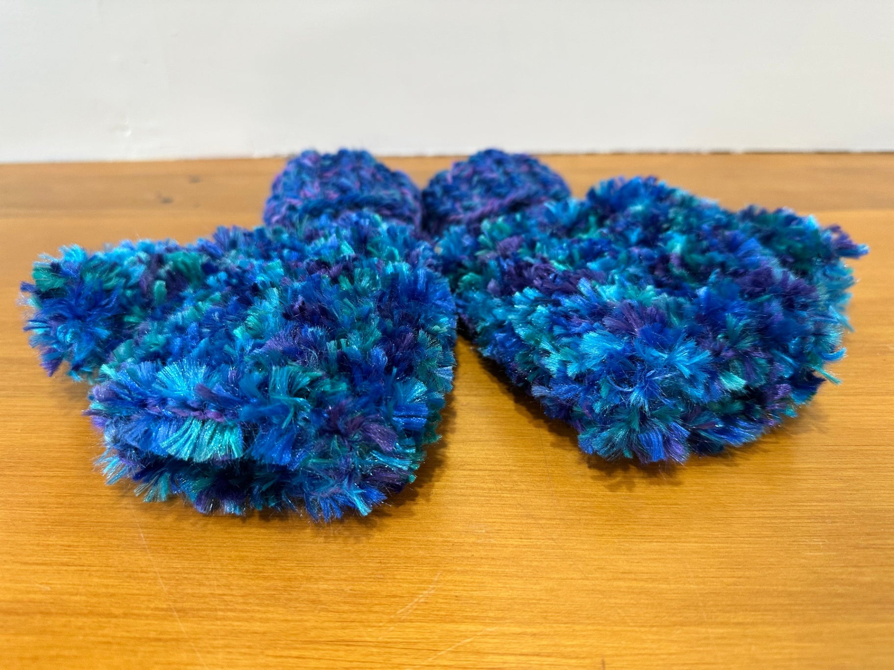 Made in New Brighton - Mittens - Blue