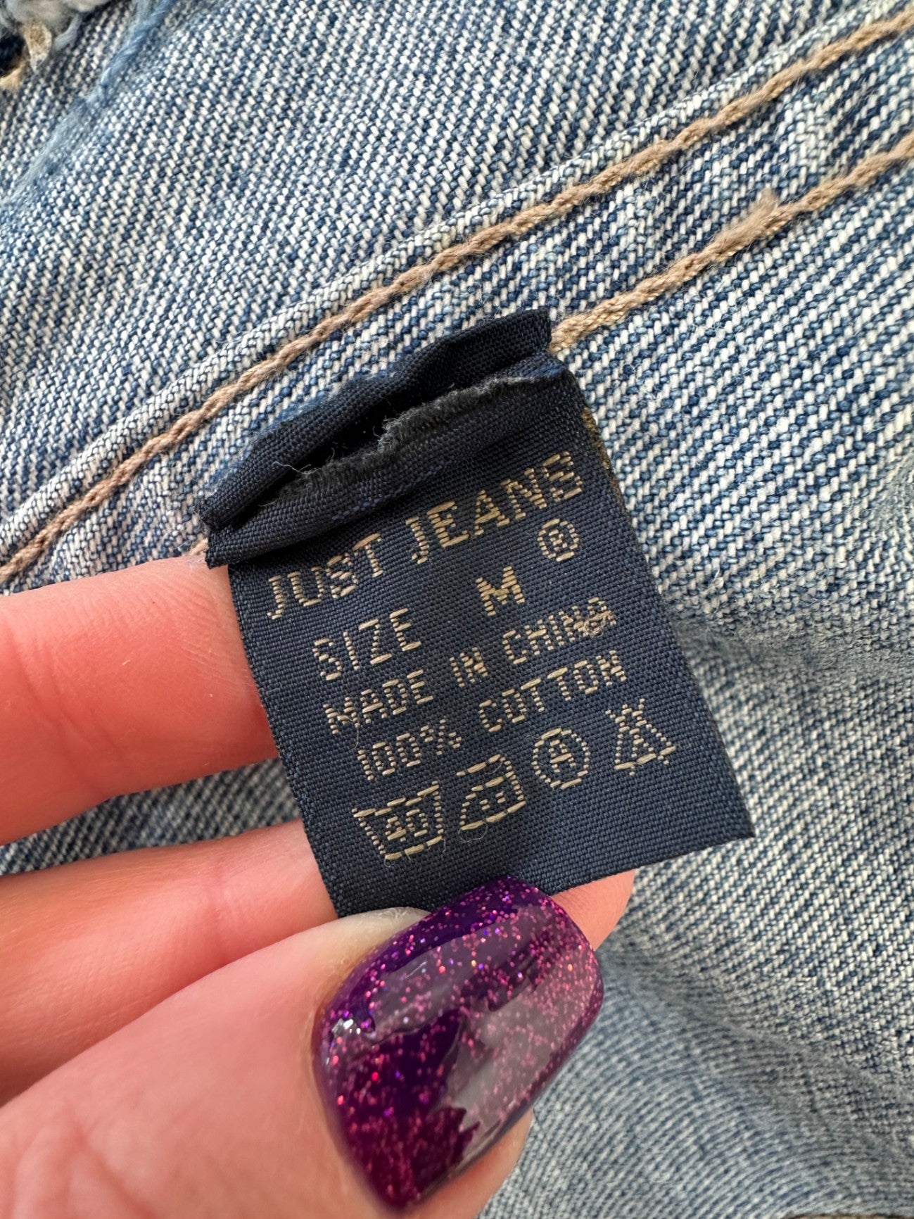 Vintage 90's - Just Jeans Denim Jacket - Medium