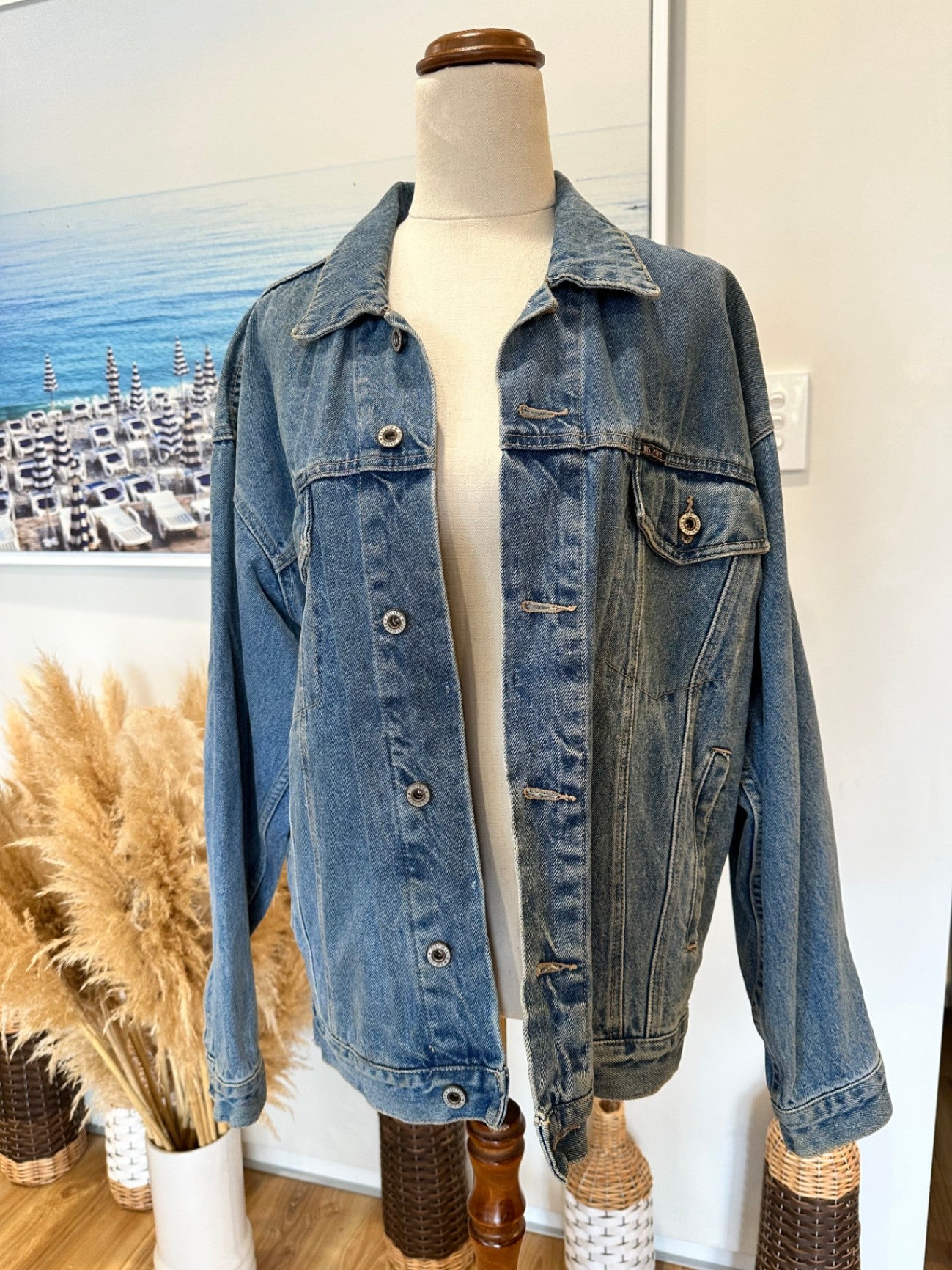 Vintage 90's - Just Jeans Denim Jacket - Medium