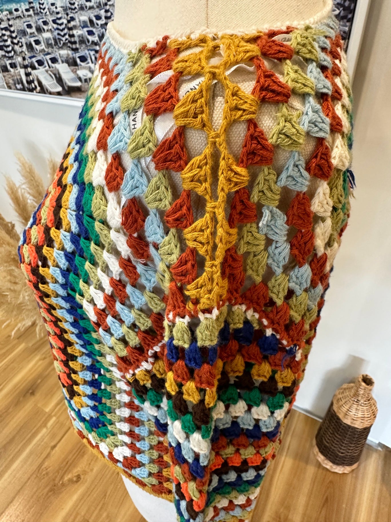 Ghanda - Crochet Jumper - Small