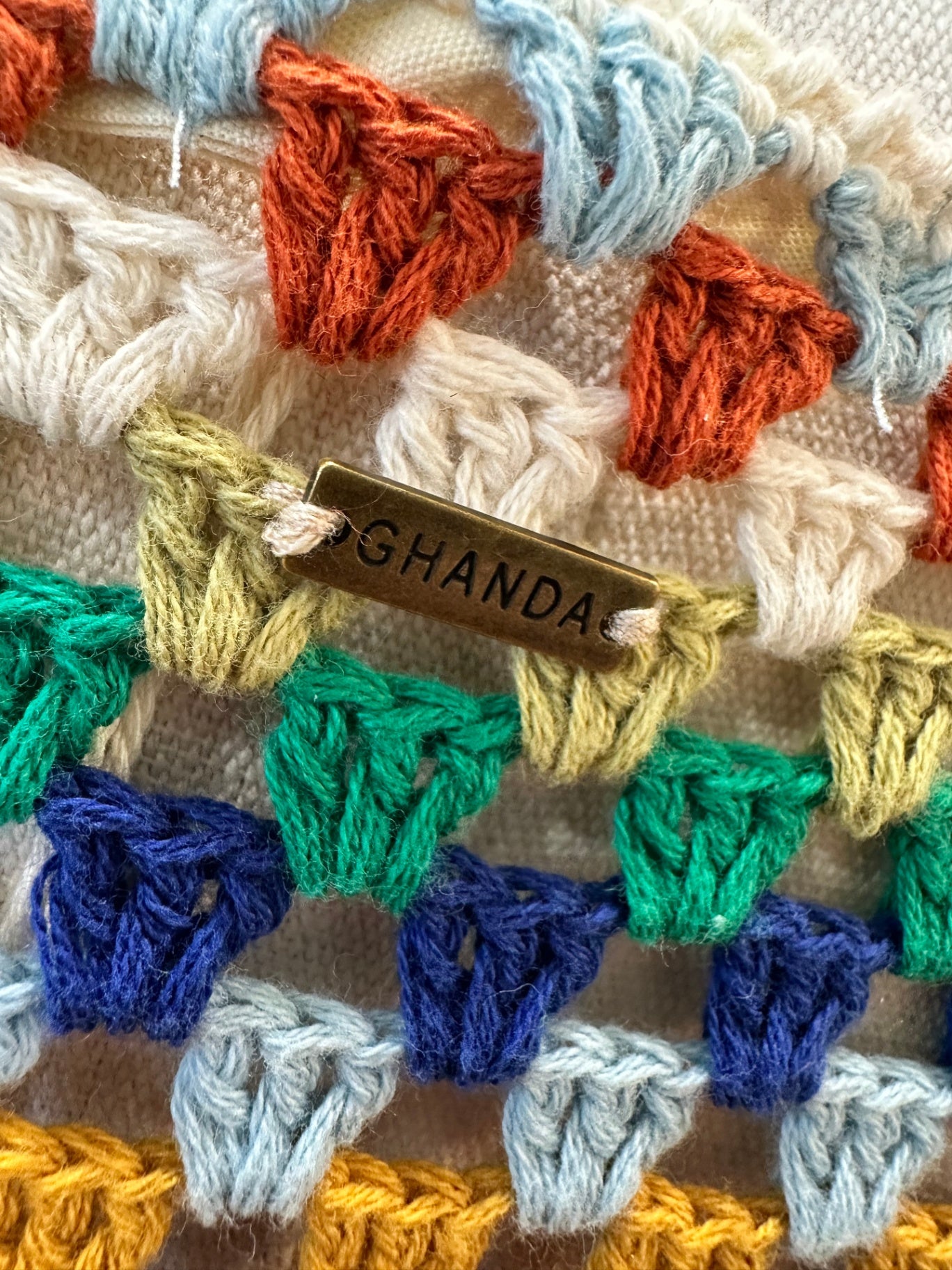 Ghanda - Crochet Jumper - Small