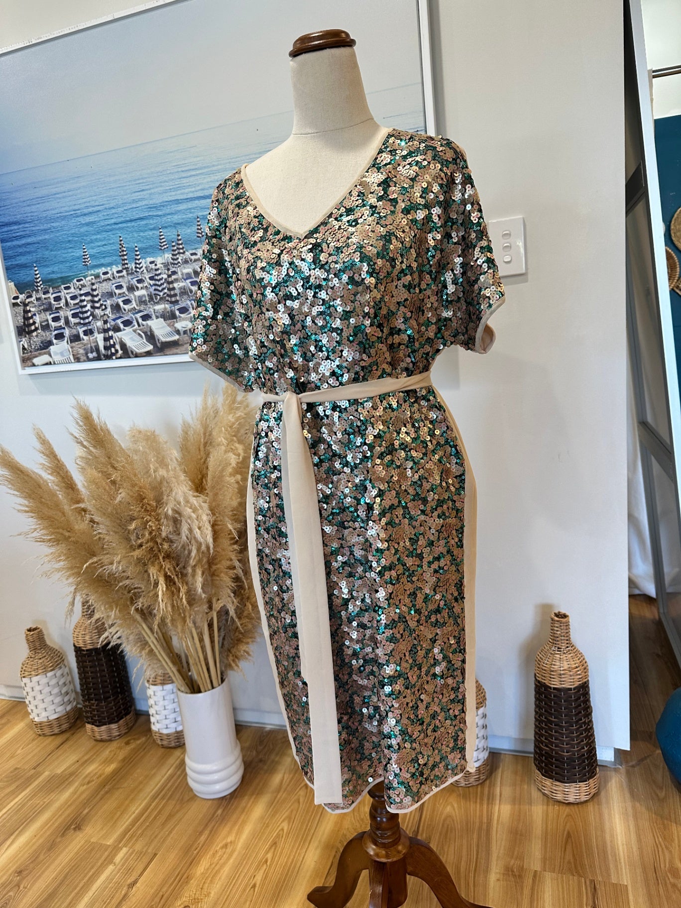 Augustine - Sequin Dress - Small