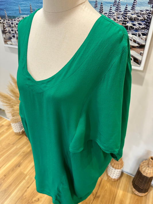 Art Style by Rebecca Herring - Blouse - Size 8 - Green