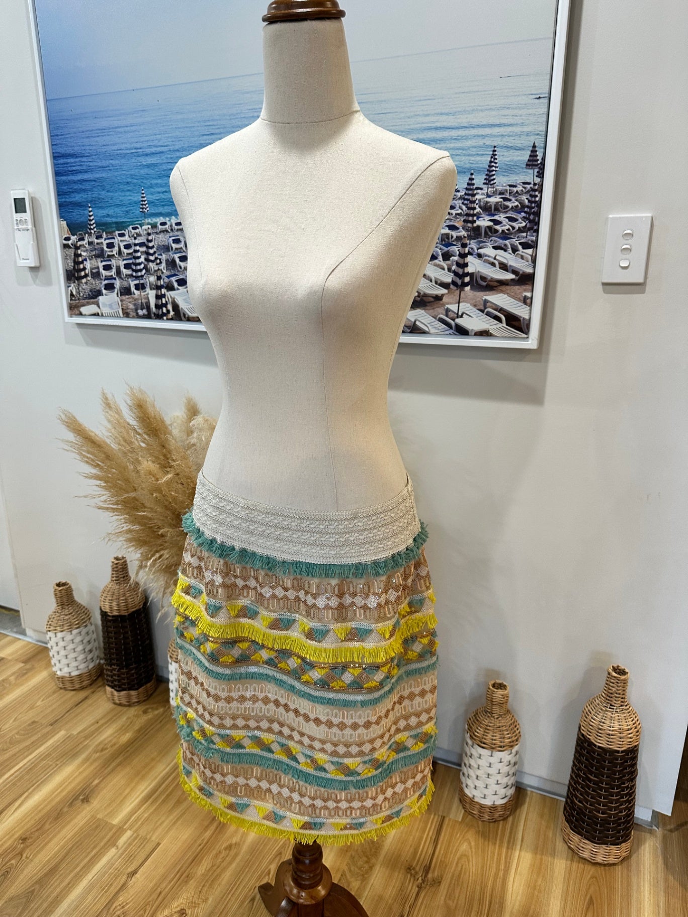 Augustine - Sequin Mini Skirt - Medium