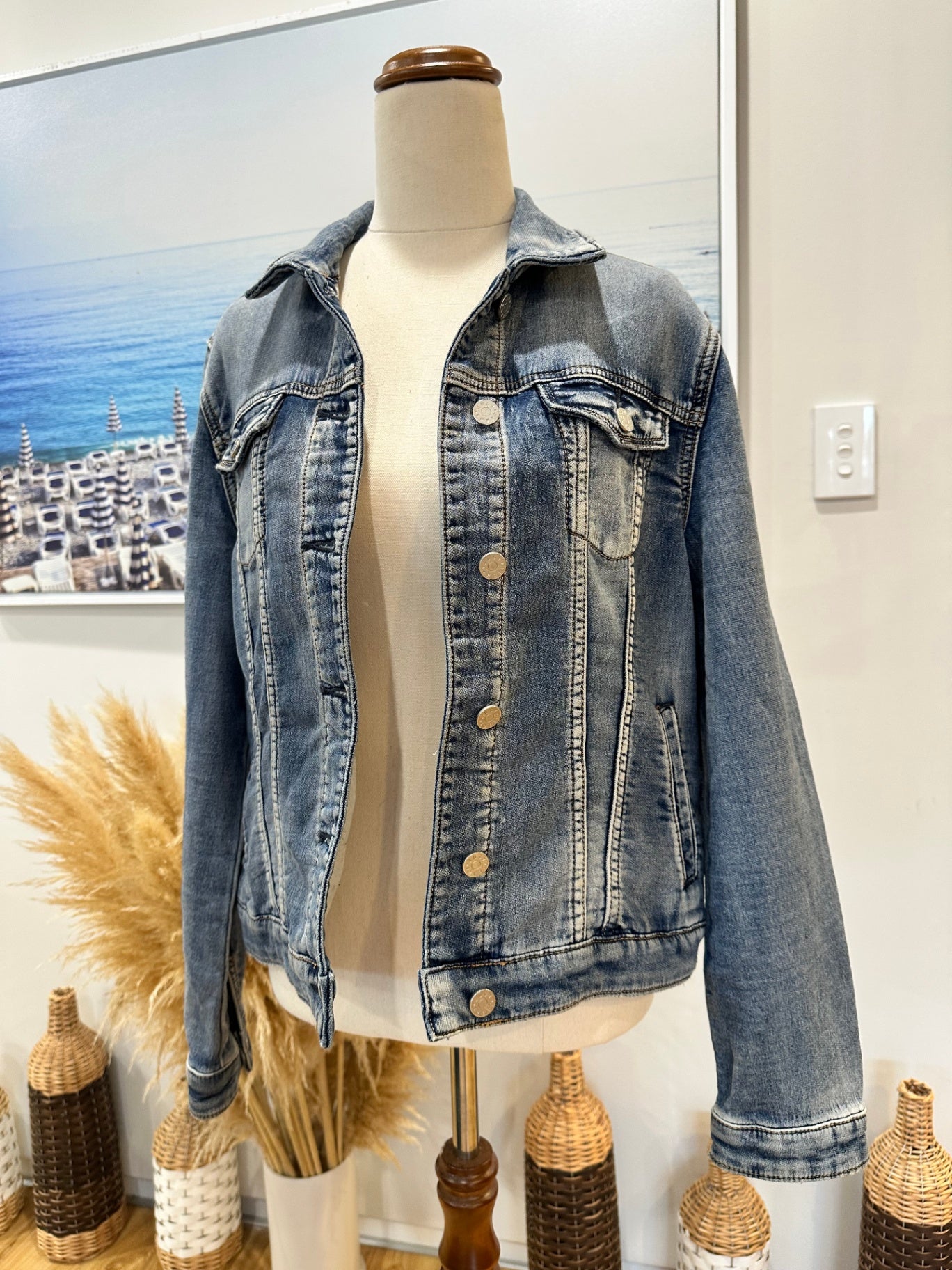 Just Jeans - Denim Jacket - Small / Medium - Blue