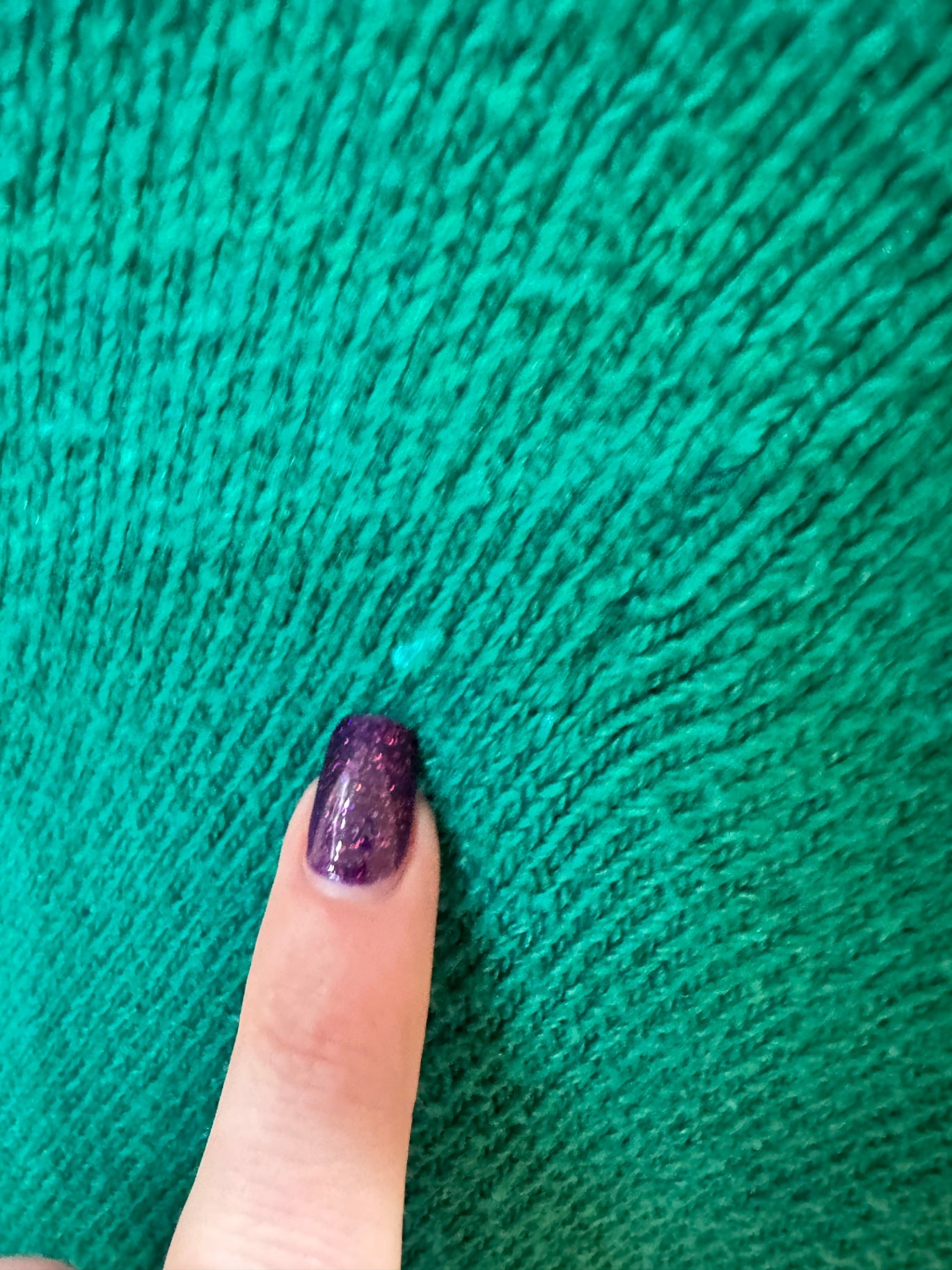 City Chic - Green Jumper with Balloon Sleeves - Size 14