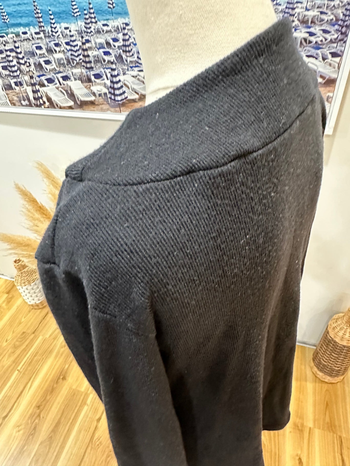HIlary Rowley - Jumper - Size 16 - Black - Pure Merino Wool