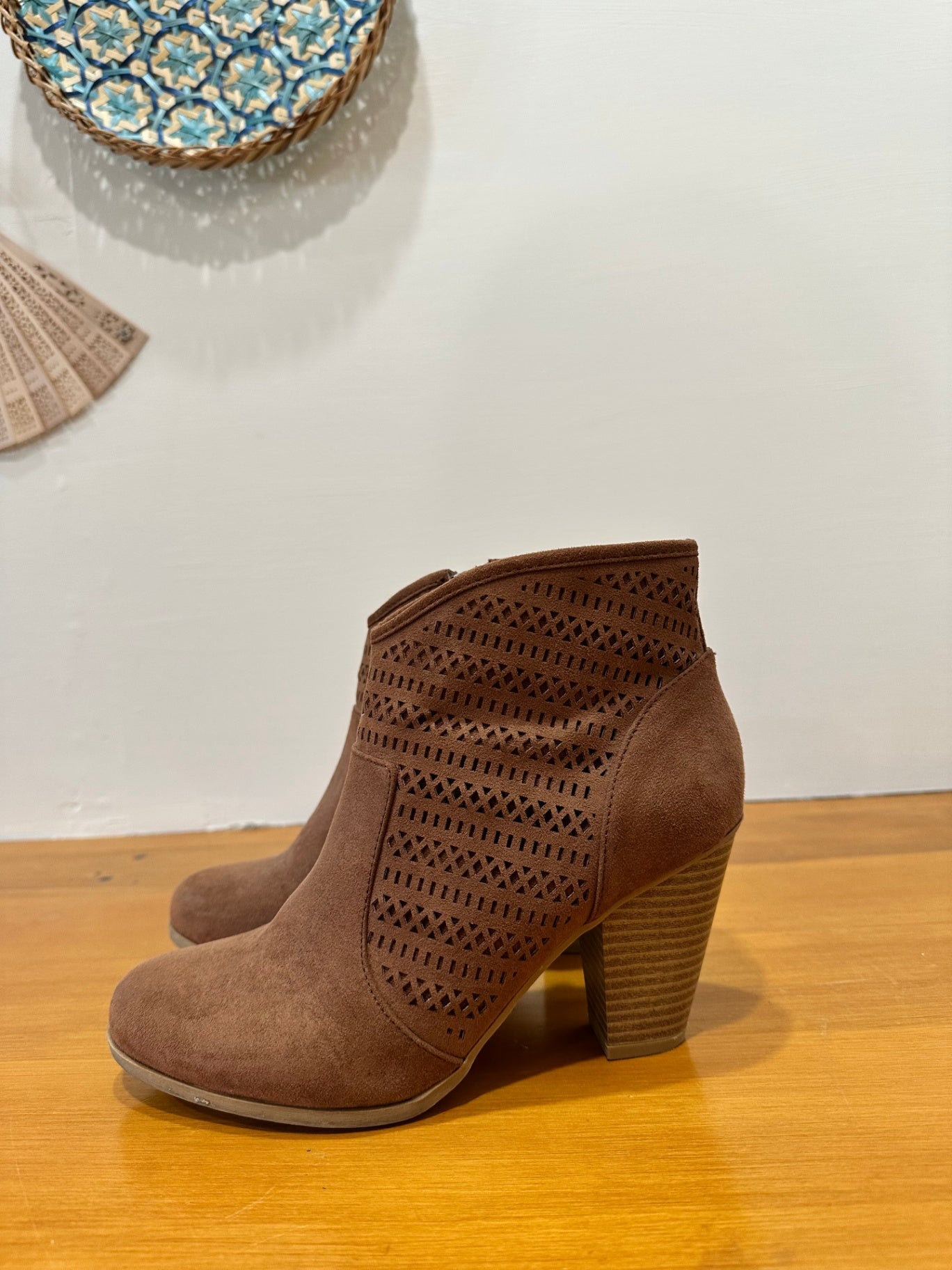 Nine West - Boots - Size 6.5 - Tan Brown