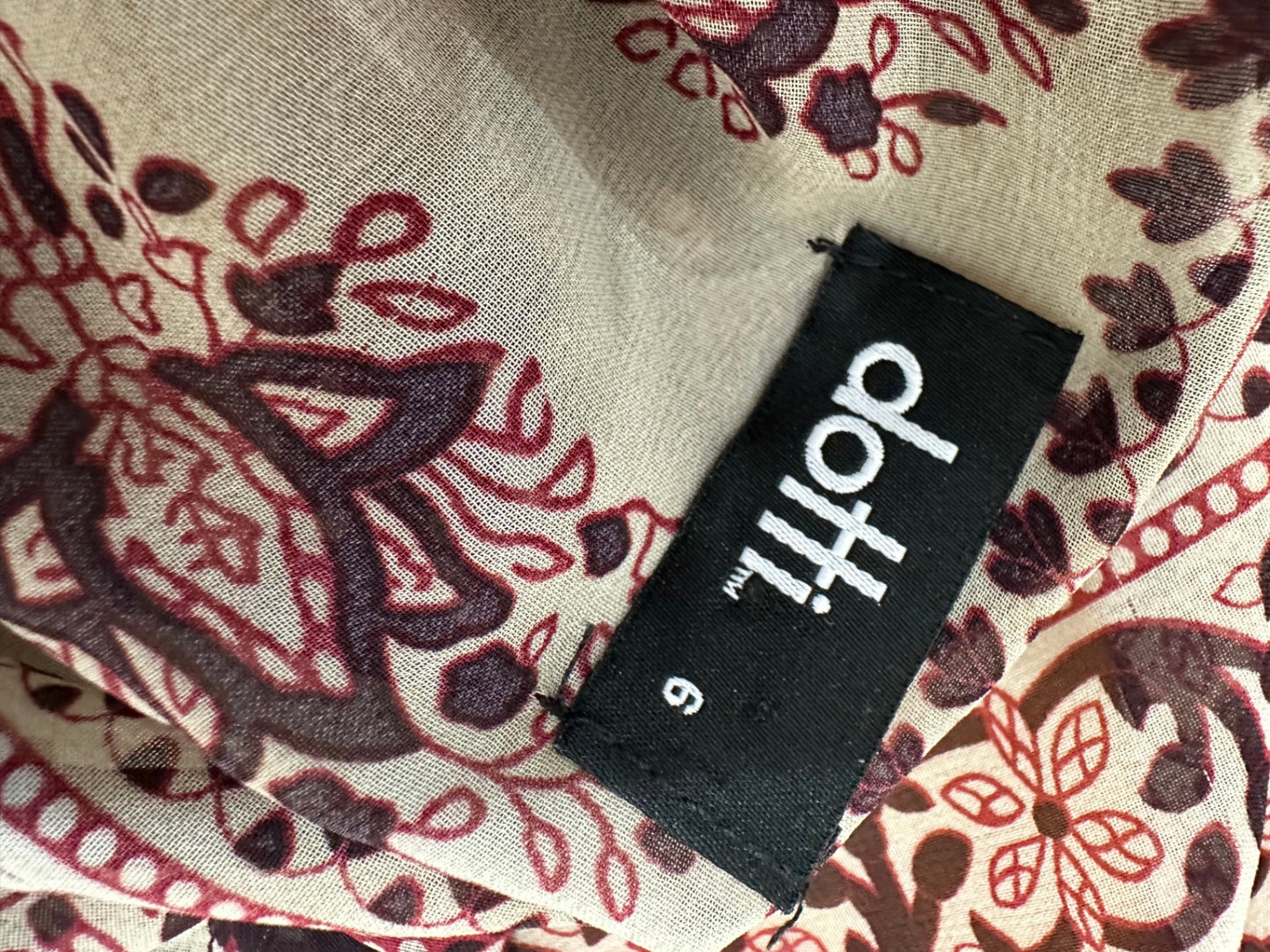 Boho Blouse - Dotti - Size 6