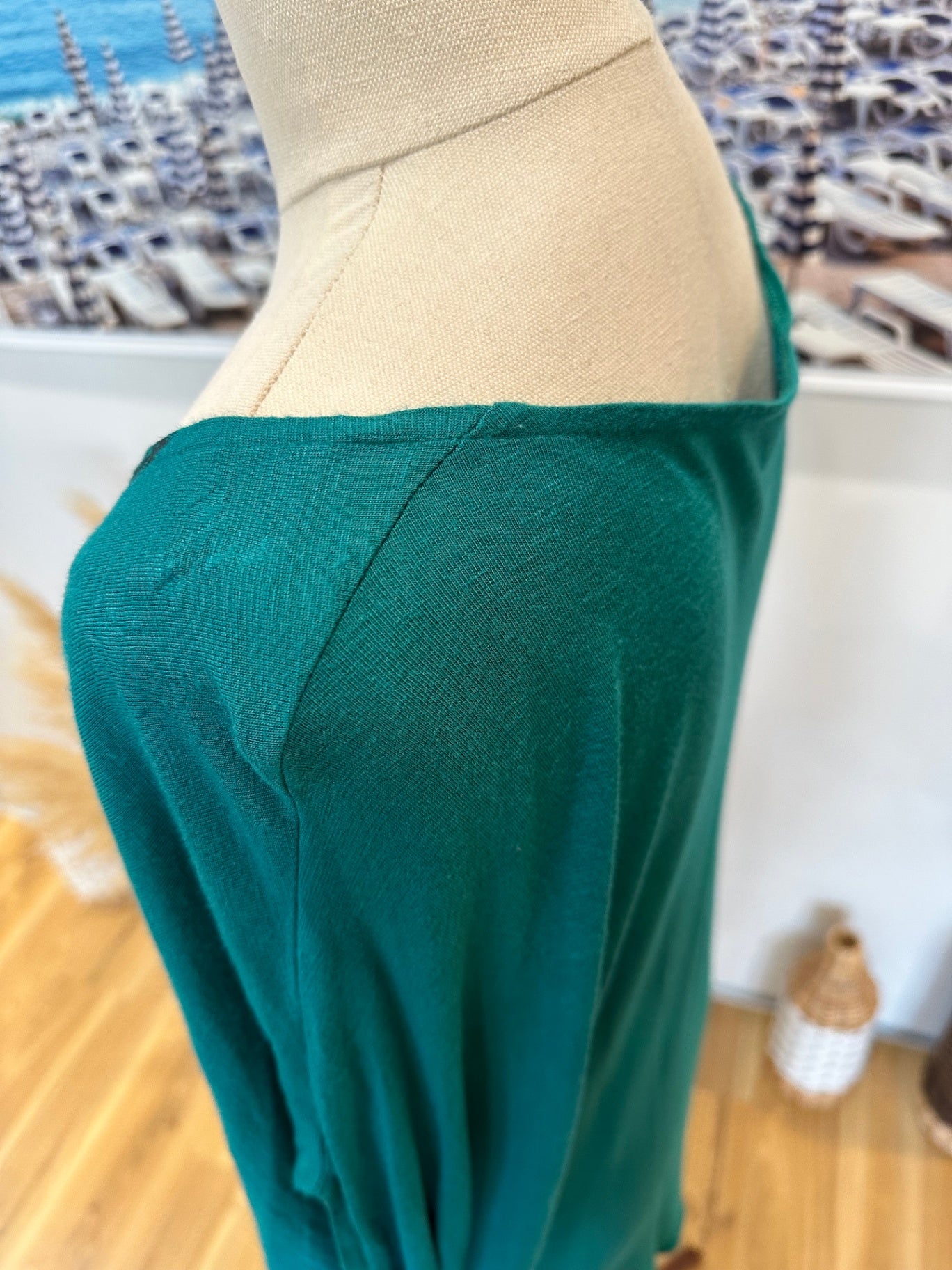 Batwing Jumper - One Size - Teal
