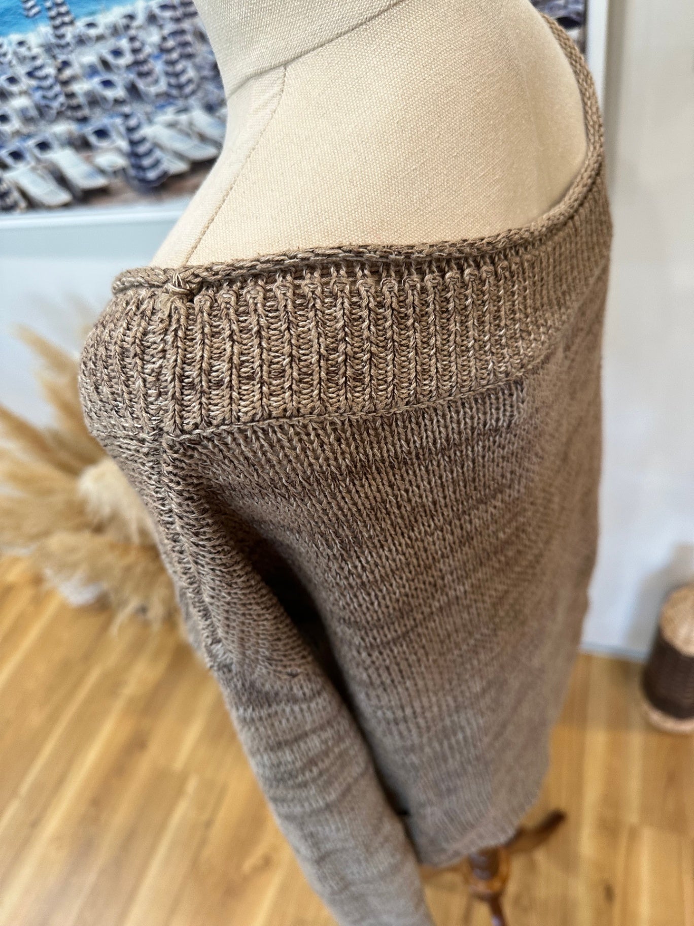 Glassons - Boho Jumper - Size 12 - Brown