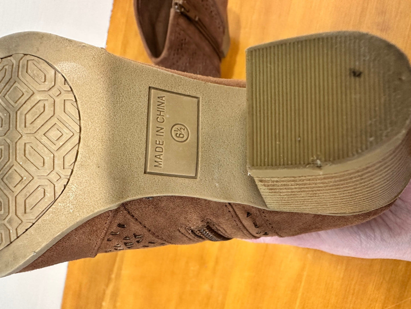 Nine West - Boots - Size 6.5 - Tan Brown