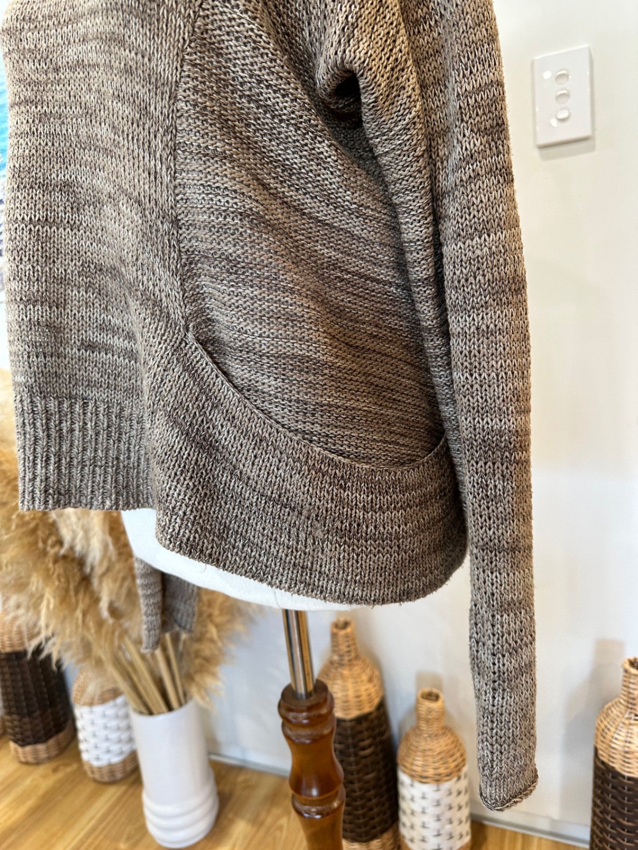 Glassons - Boho Jumper - Size 12 - Brown