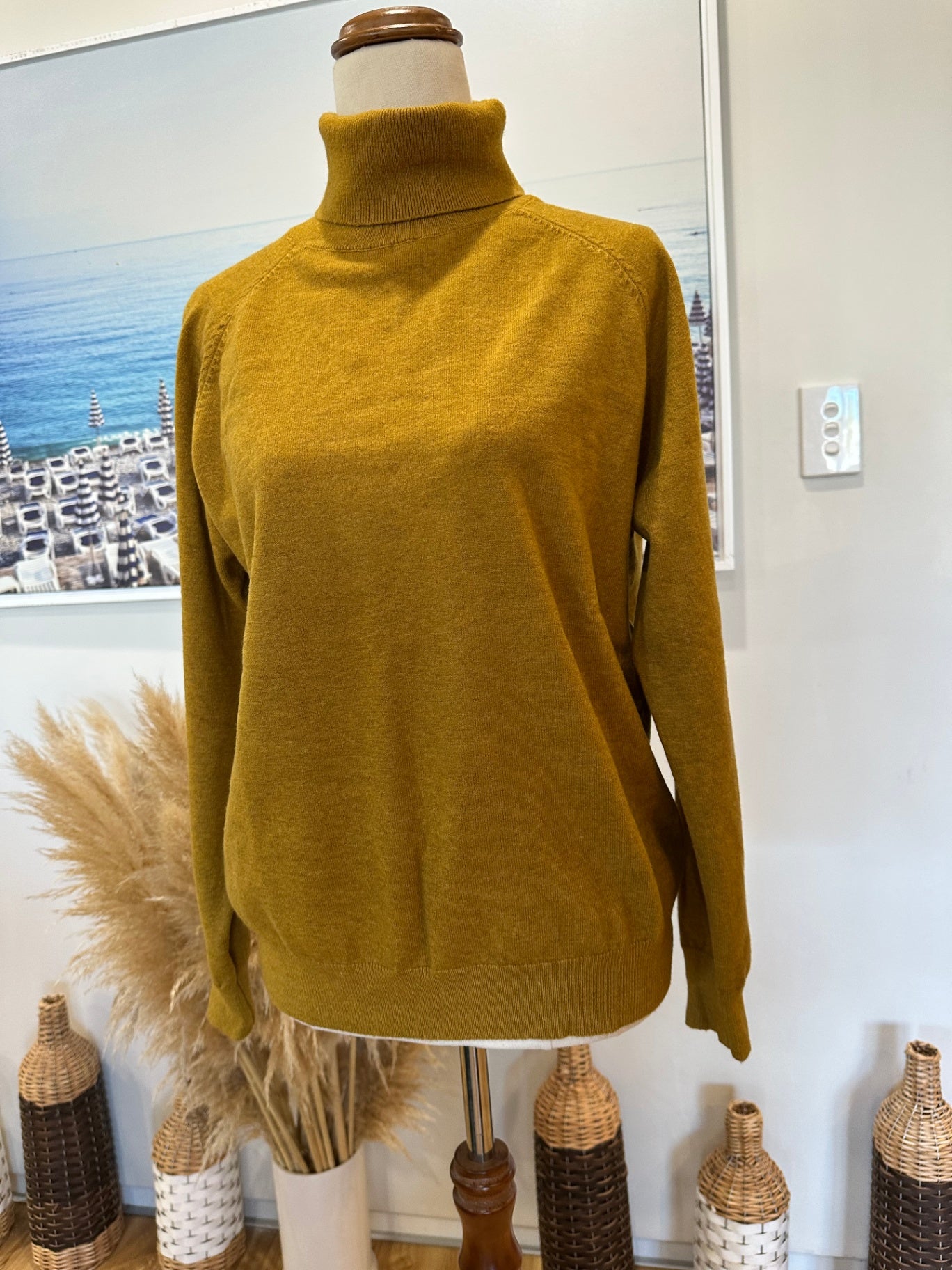 Jumper - Small / Medium - Mustard Yellow