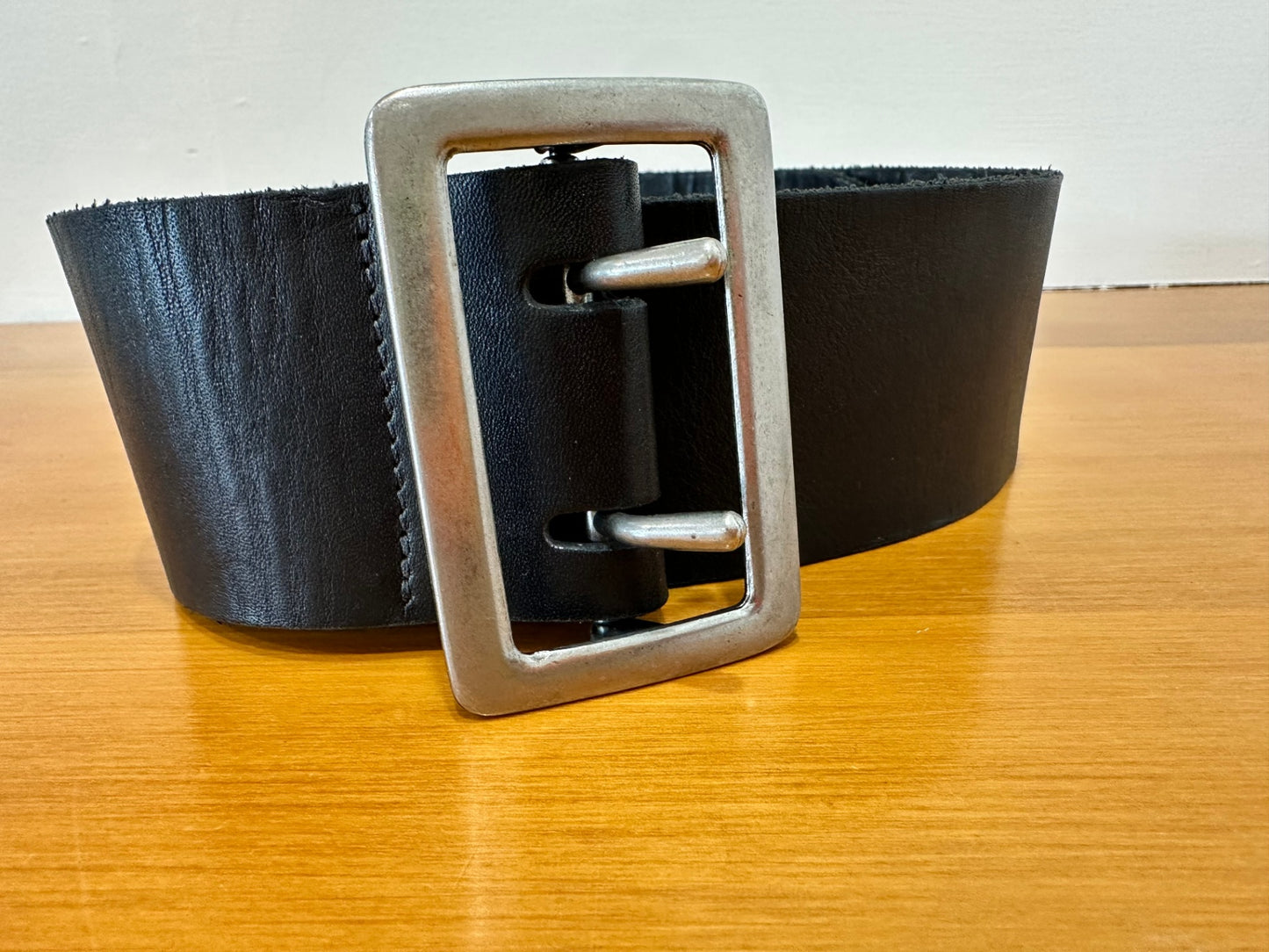 Belt - Wide Black - USA size 2