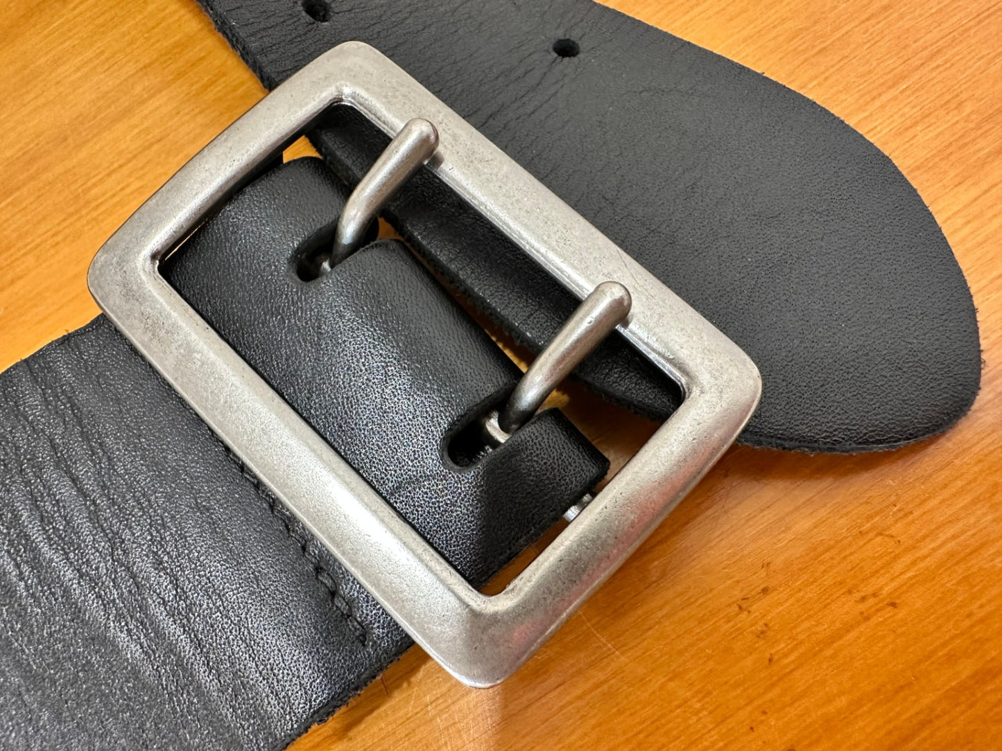 Belt - Wide Black - USA size 2