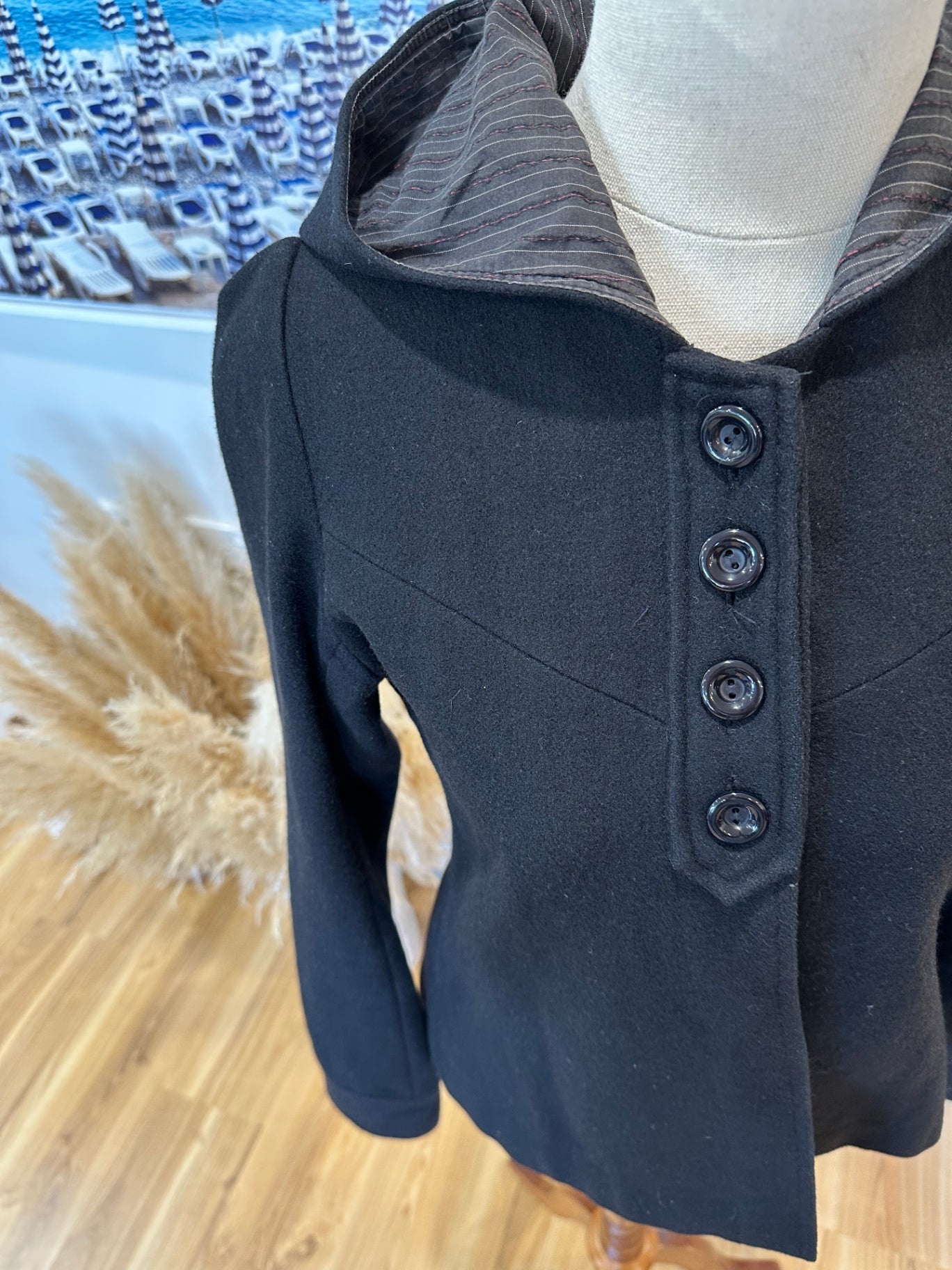 Crop Coat - 80% Wool - Lush - Size 8
