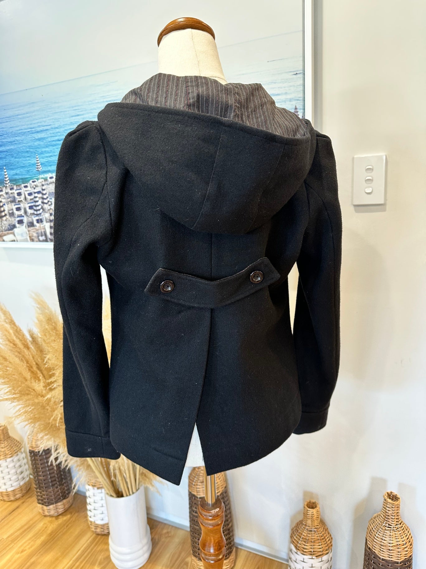 Crop Coat - 80% Wool - Lush - Size 8