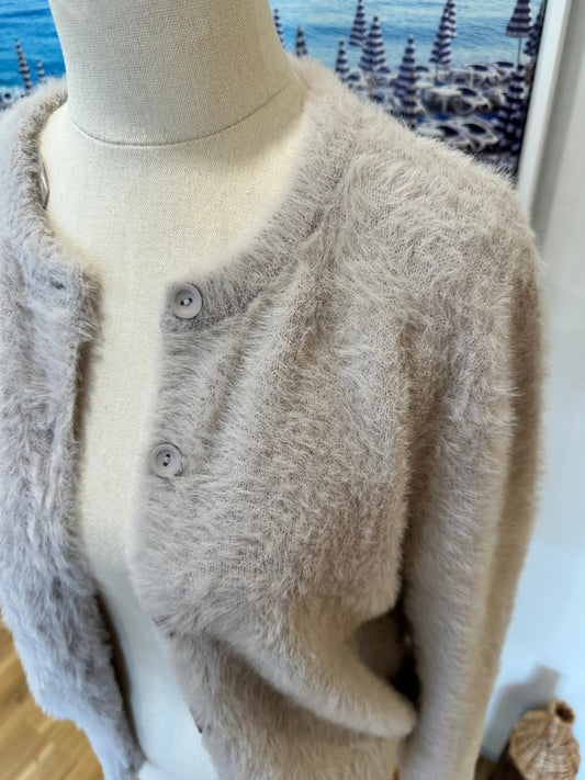 Pimkie - Textured Cardigan - Small - Lavender