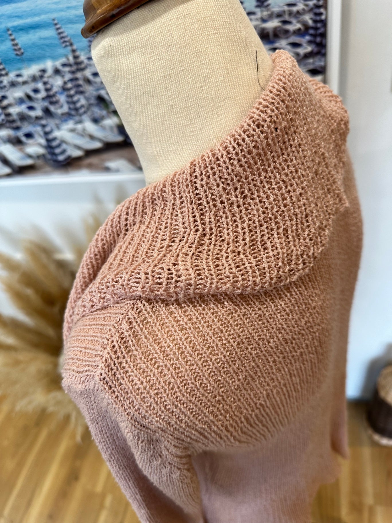 Max Cardigan - Size Small - Pink