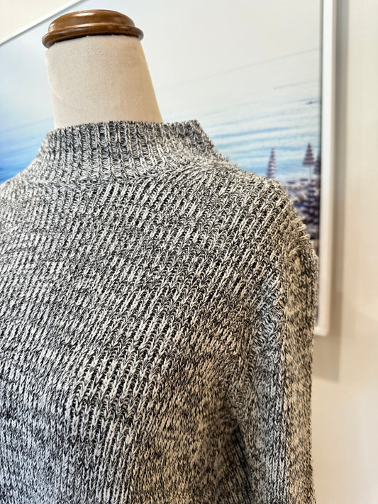 Bohemian Jumper - Small - Black + White