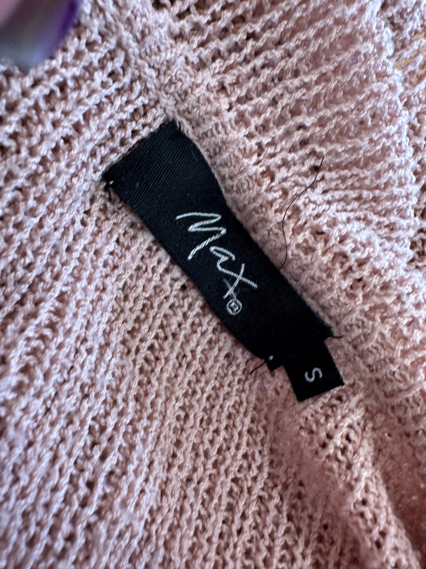 Max Cardigan - Size Small - Pink
