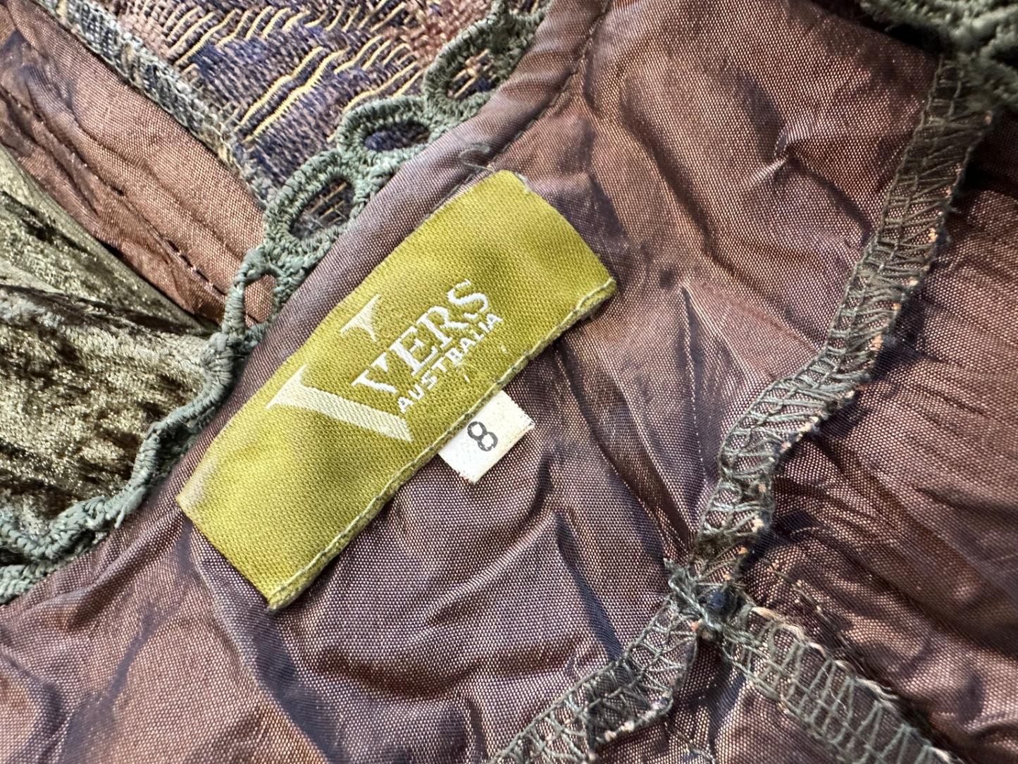 Vers Australia - Lace Cardigan - Size 8