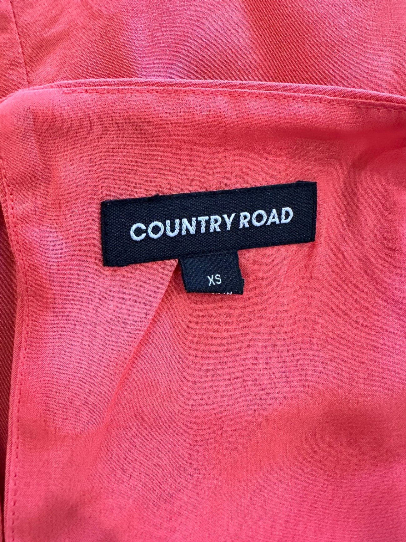 Country Road - Singlet Top - Extra Small - Tangerine