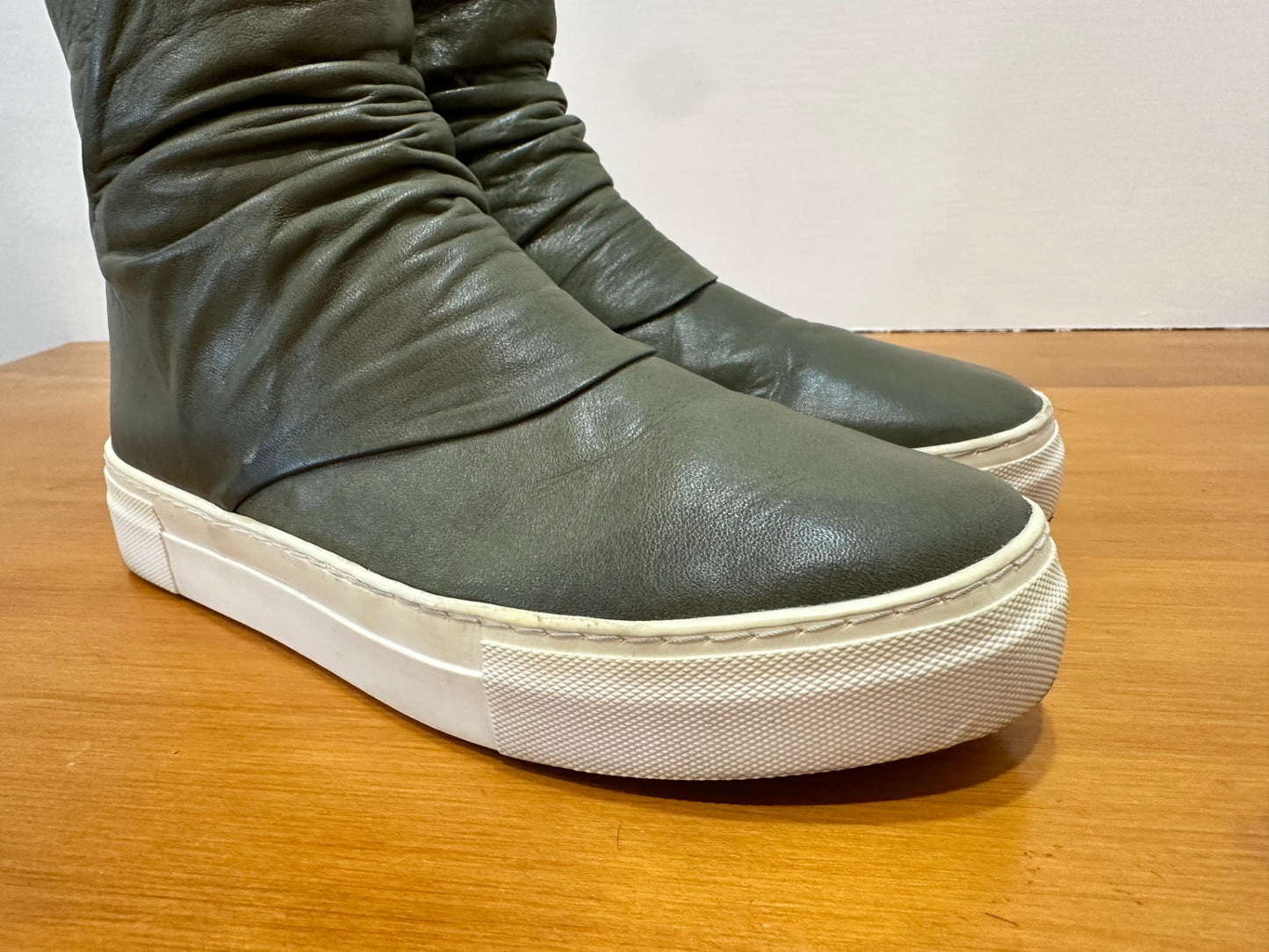 Ankle Boots - Size 37 - Olive green