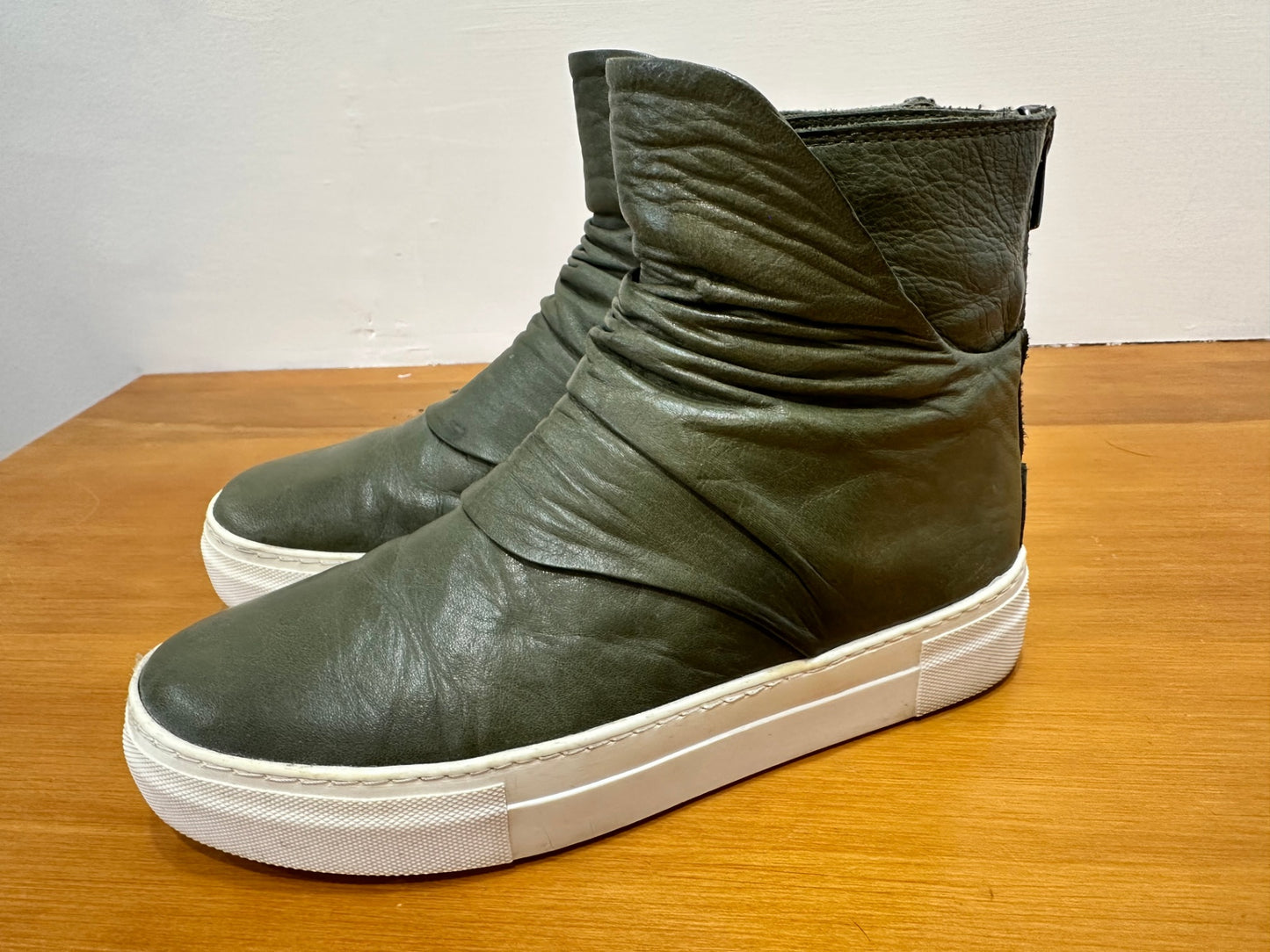 Ankle Boots - Size 37 - Olive green