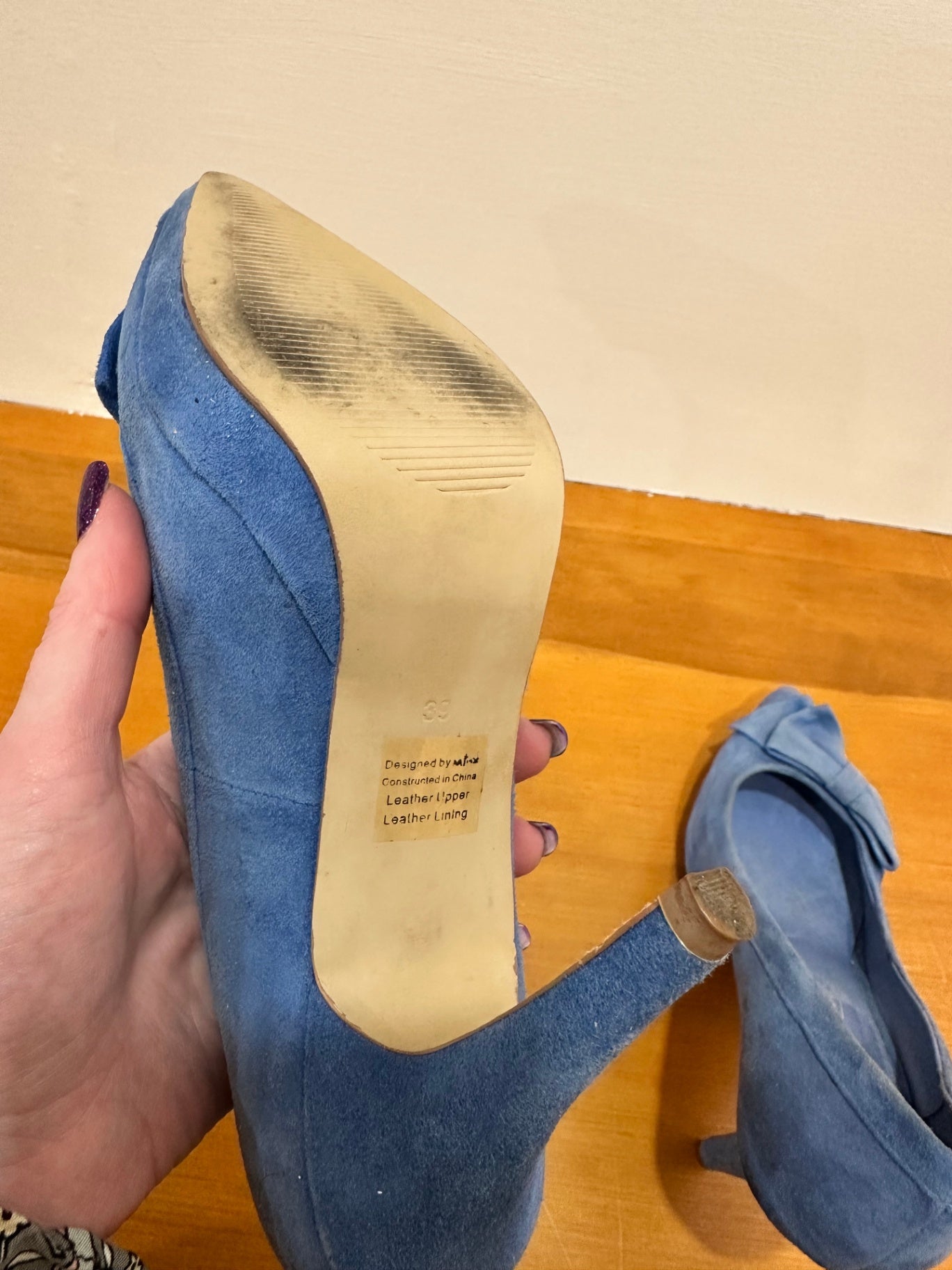 Blue Suede Shoes - Cushla Reed - Size 39