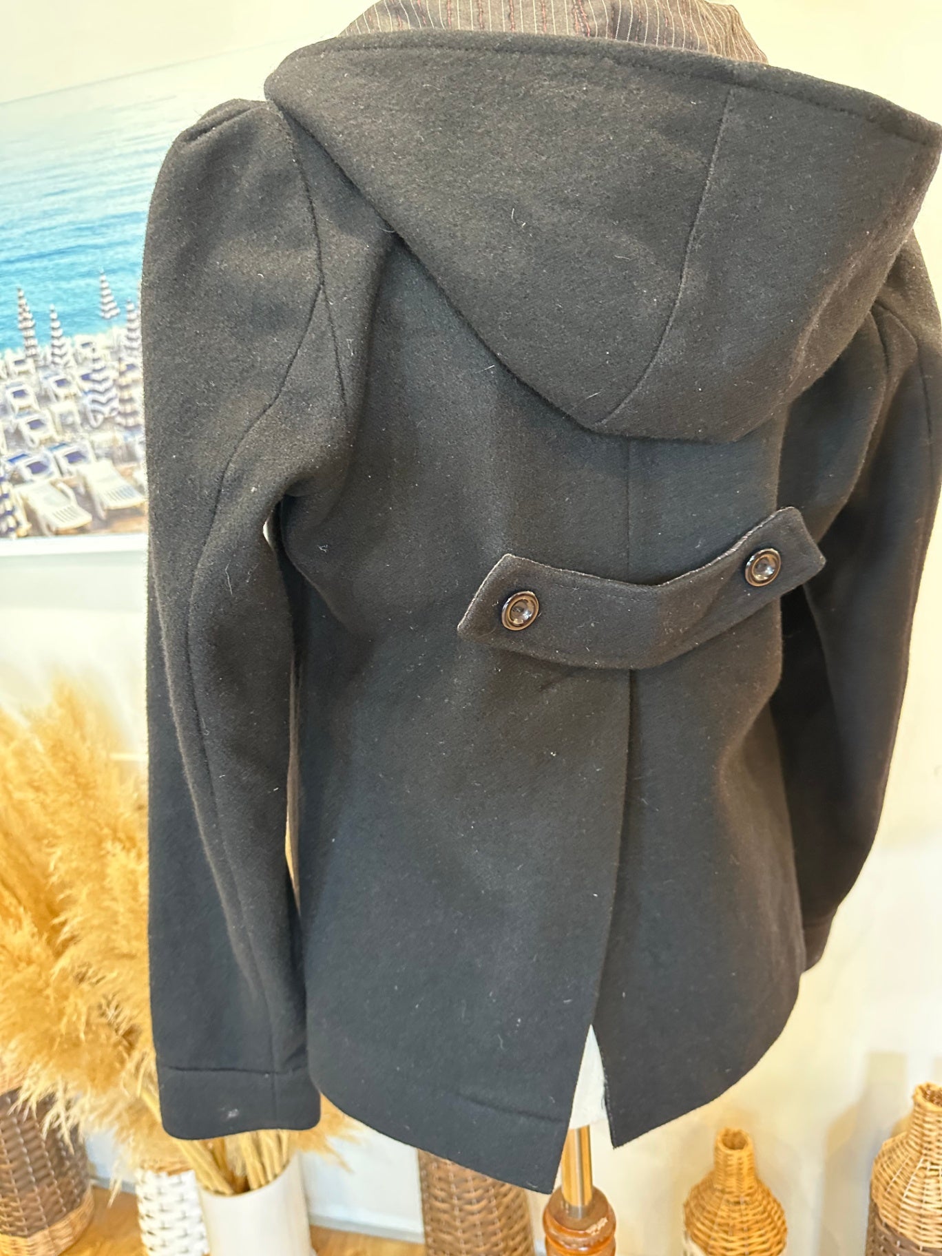 Crop Coat - 80% Wool - Lush - Size 8
