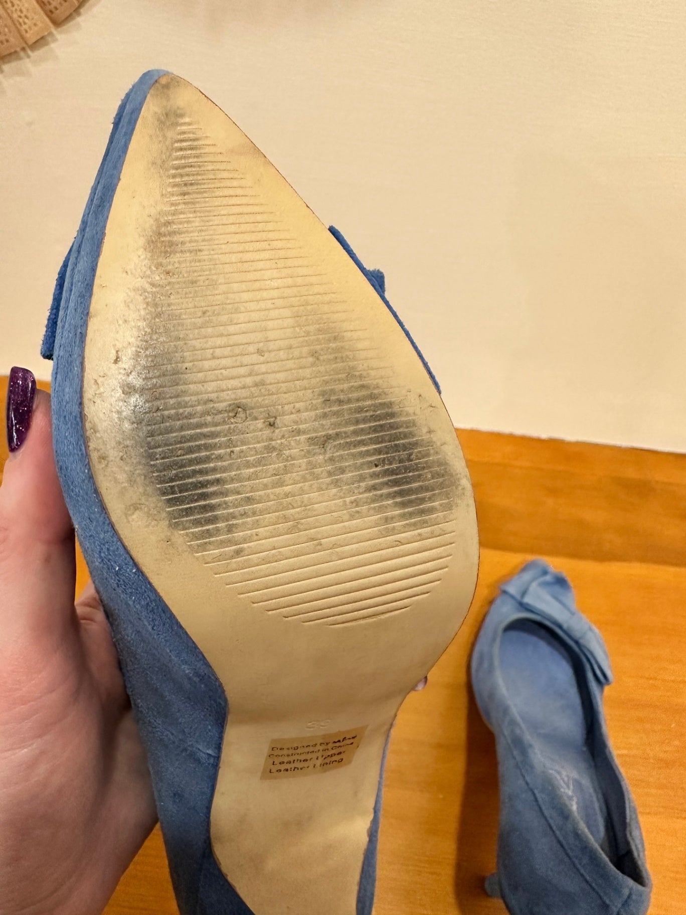 Blue Suede Shoes - Cushla Reed - Size 39