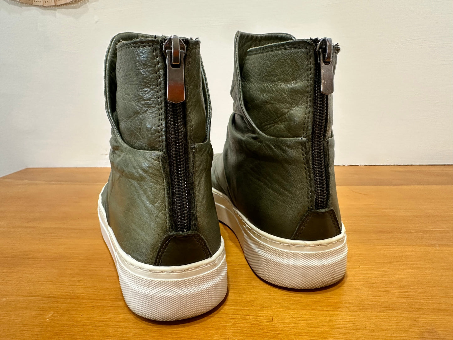 Ankle Boots - Size 37 - Olive green