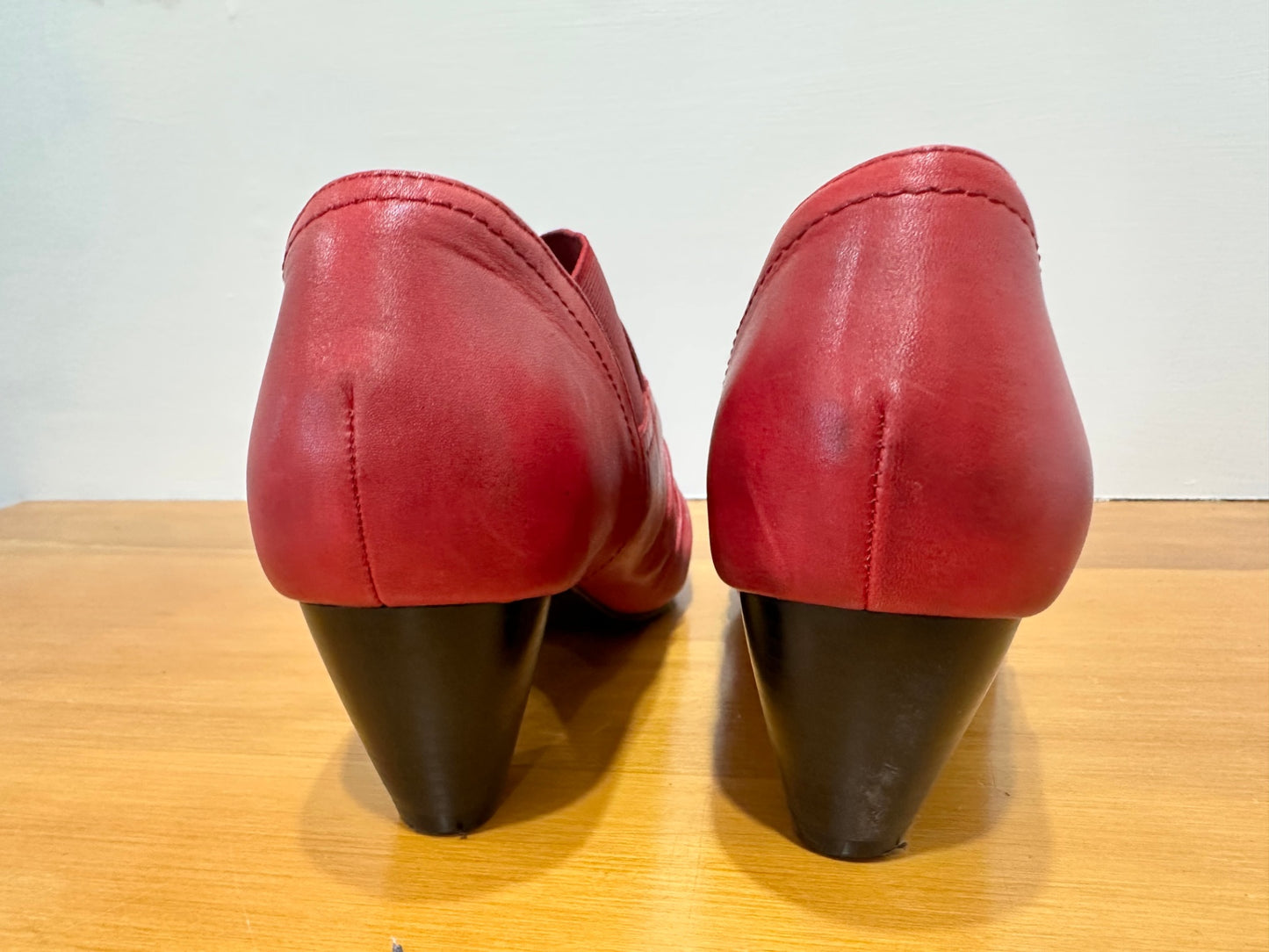 Boston Belle - Ankle Boots - Size 41 - Red
