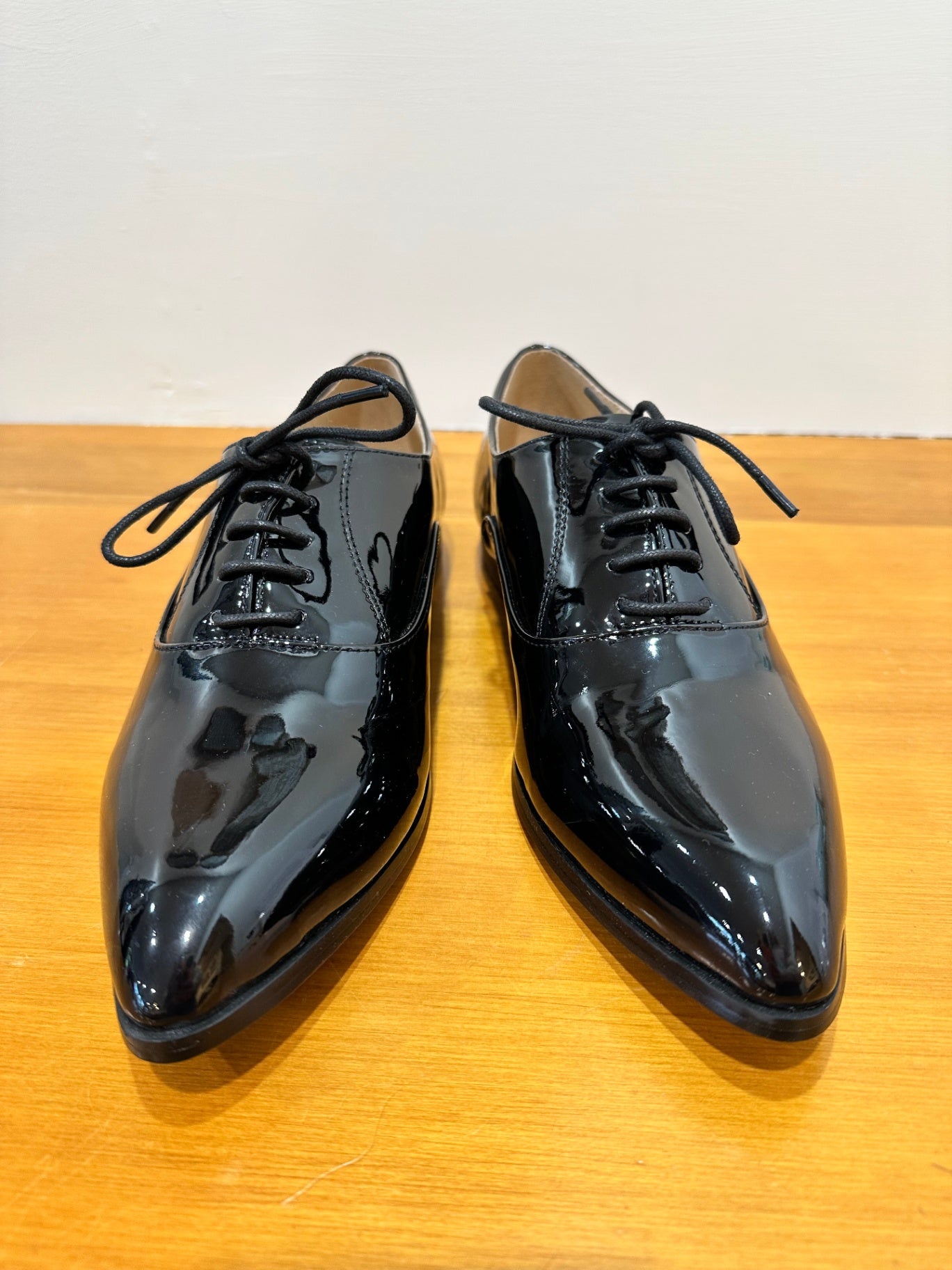 Emerge - Patent-Look Shoes - Size 10 - Black - NEW
