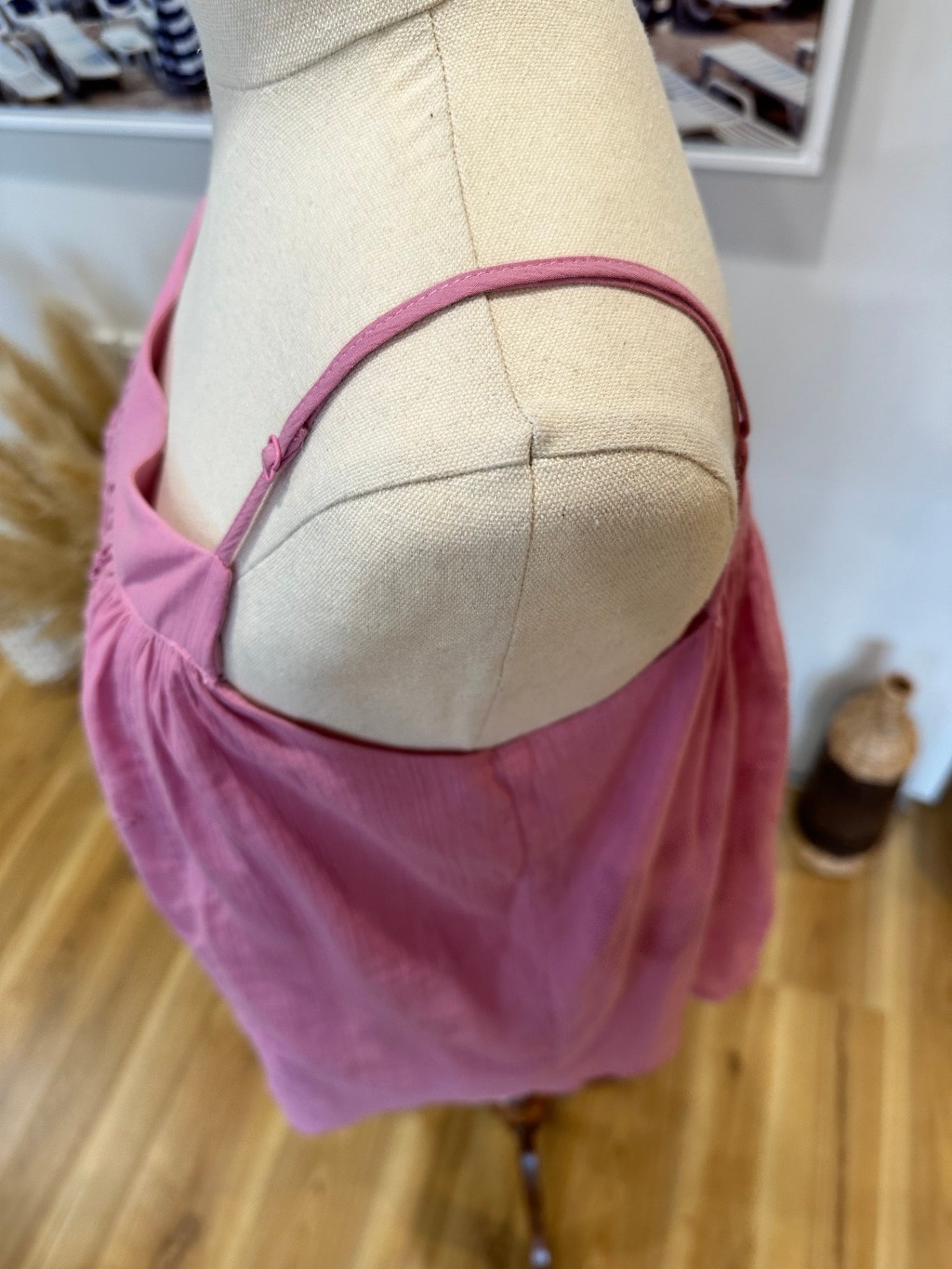 Decjuba - Singlet Top - Small - Pink