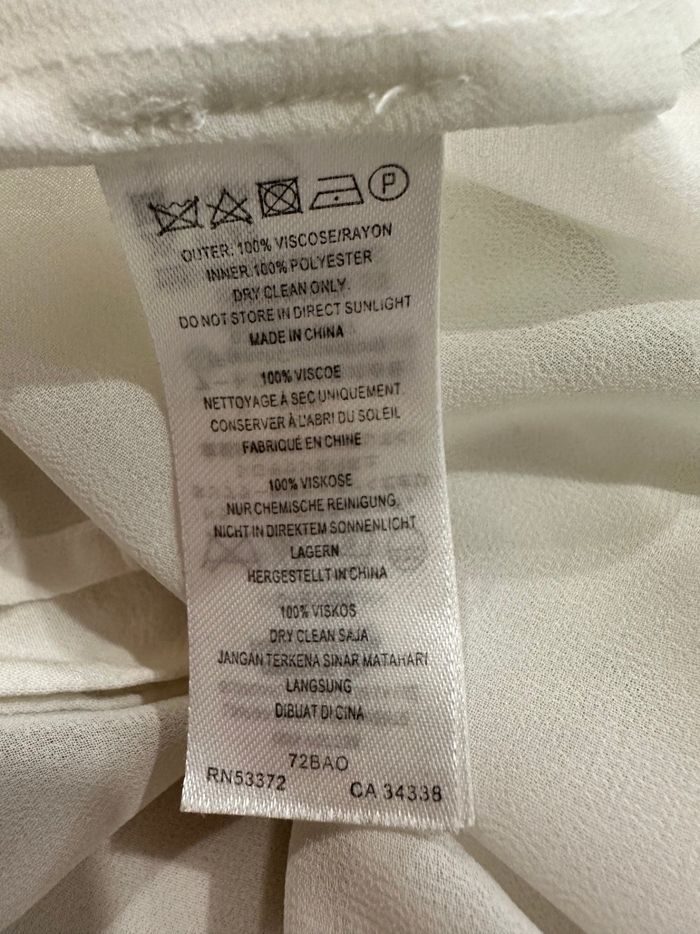French Connection - Blouse - Size 10 - White