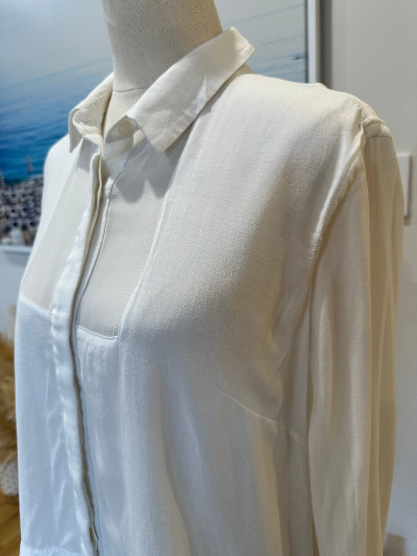 French Connection - Blouse - Size 10 - White