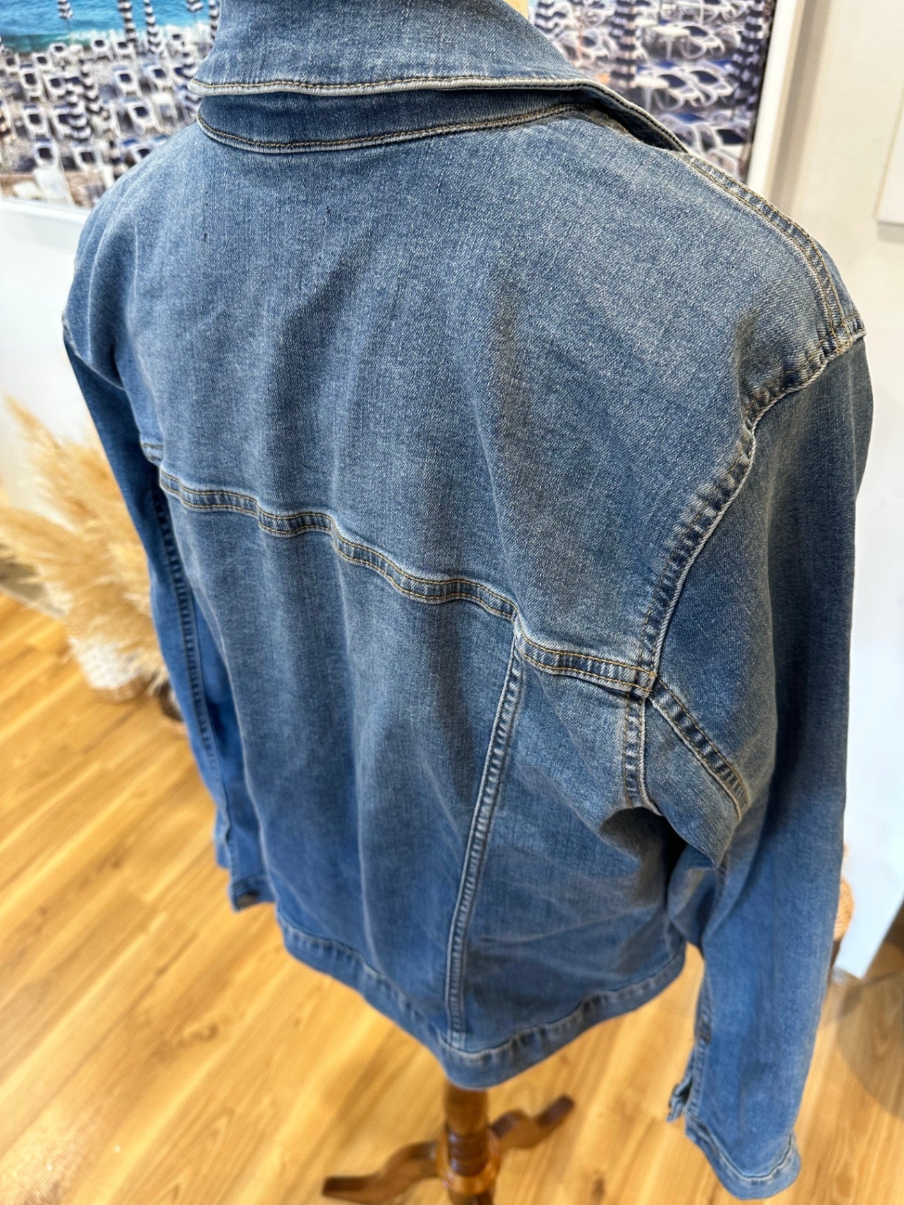 Decjuba - Denim Jacket - Size 12 - Blue