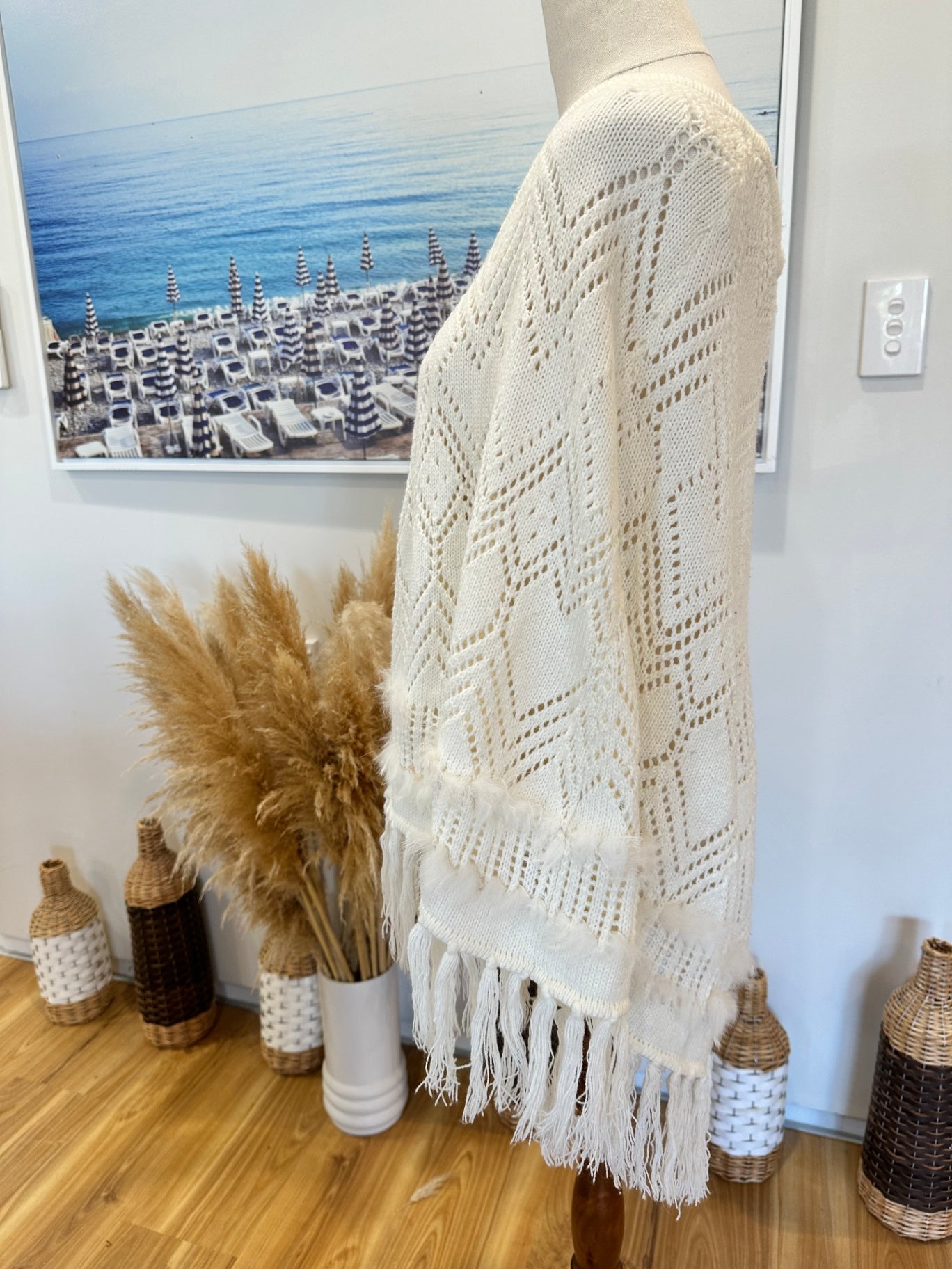 Cardigan One Size Cream