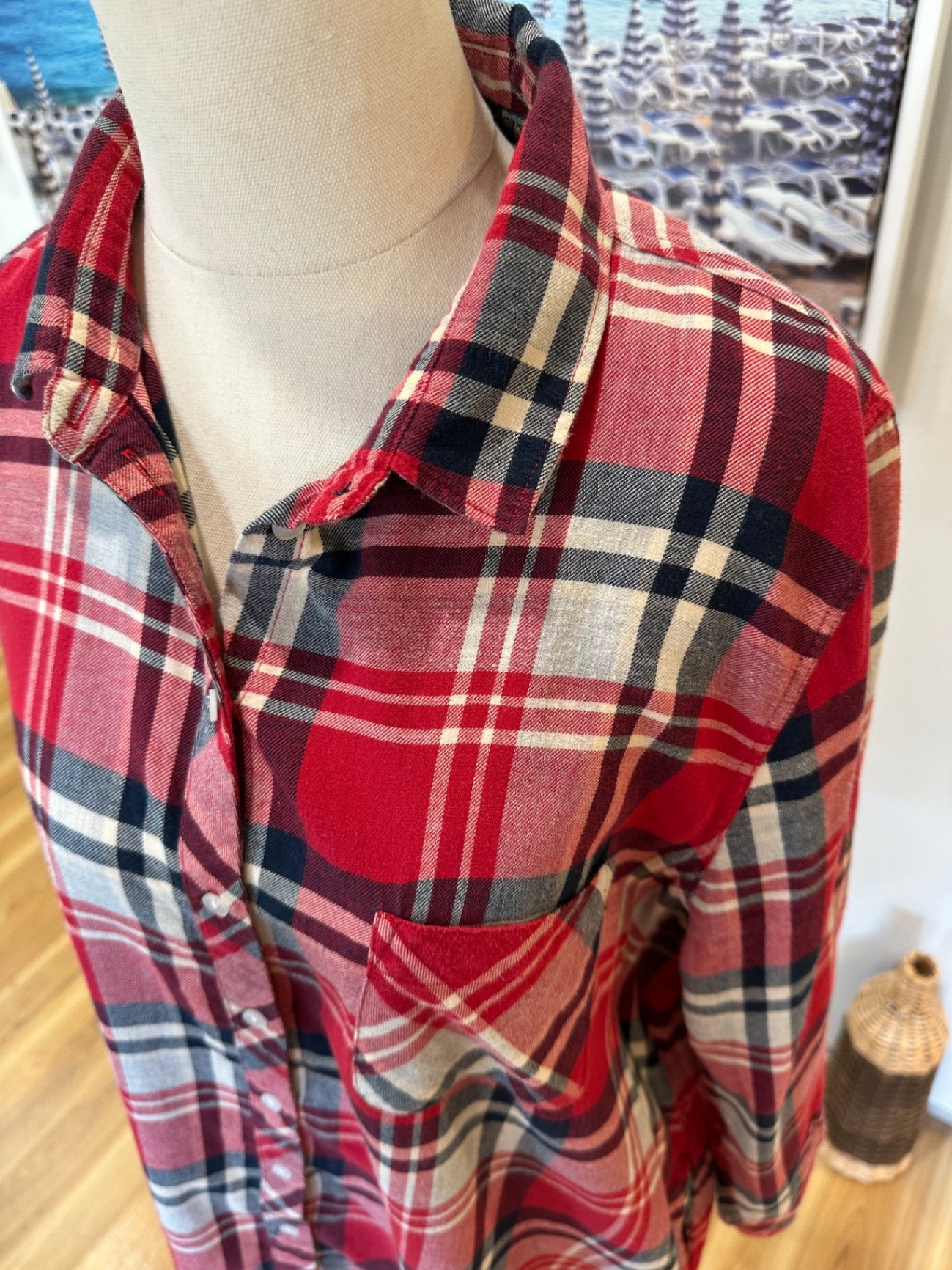 Barbour - Flannel Shirt - Size 16