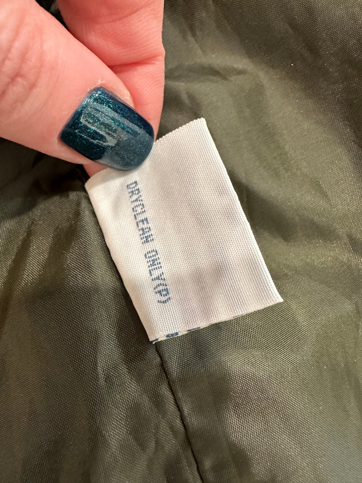 Capture - Spring Coat - Size 16 - Olive Green