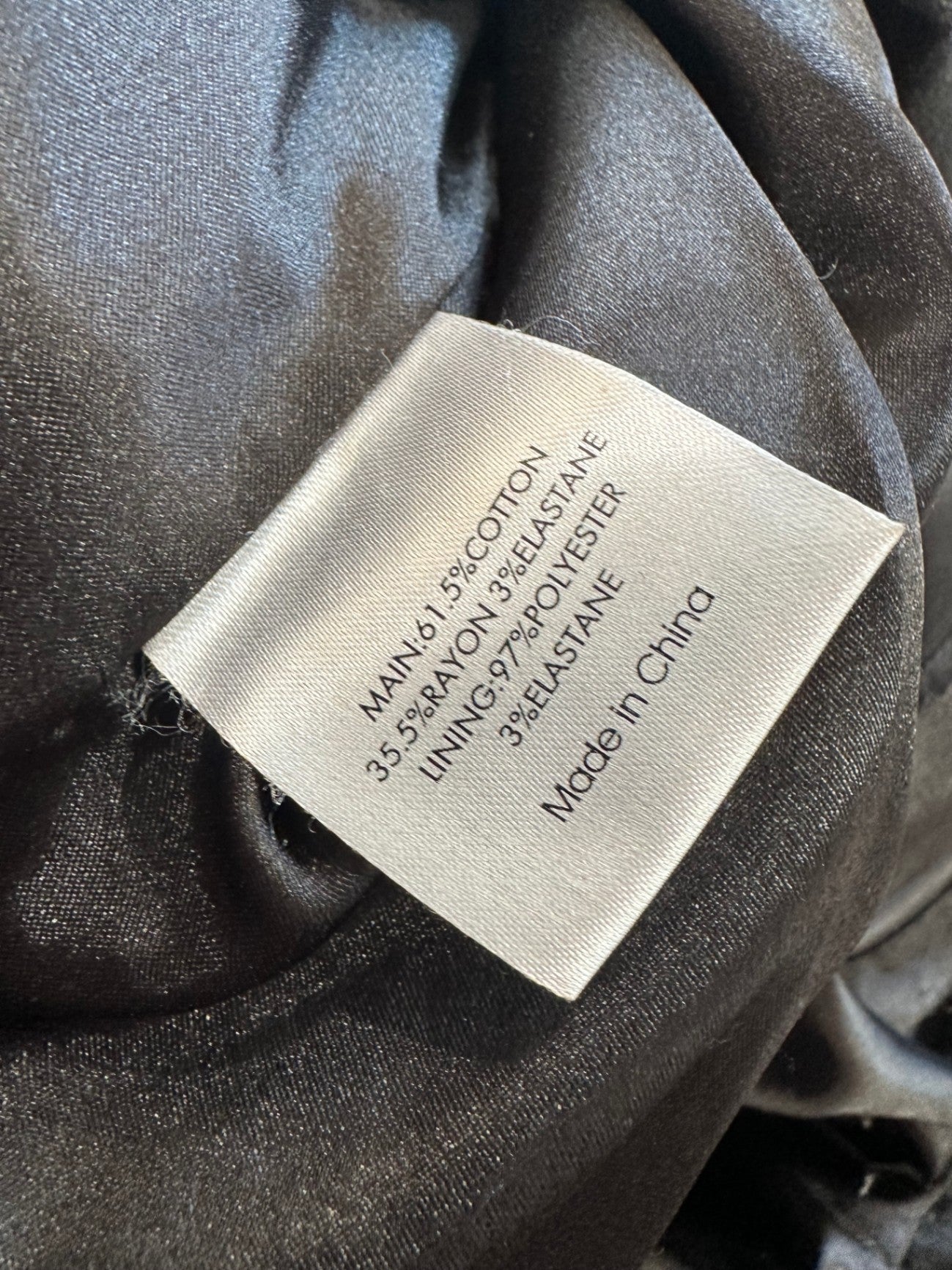 Blackstone - Winter Dress - Size 12 - Black with Autumn Tones