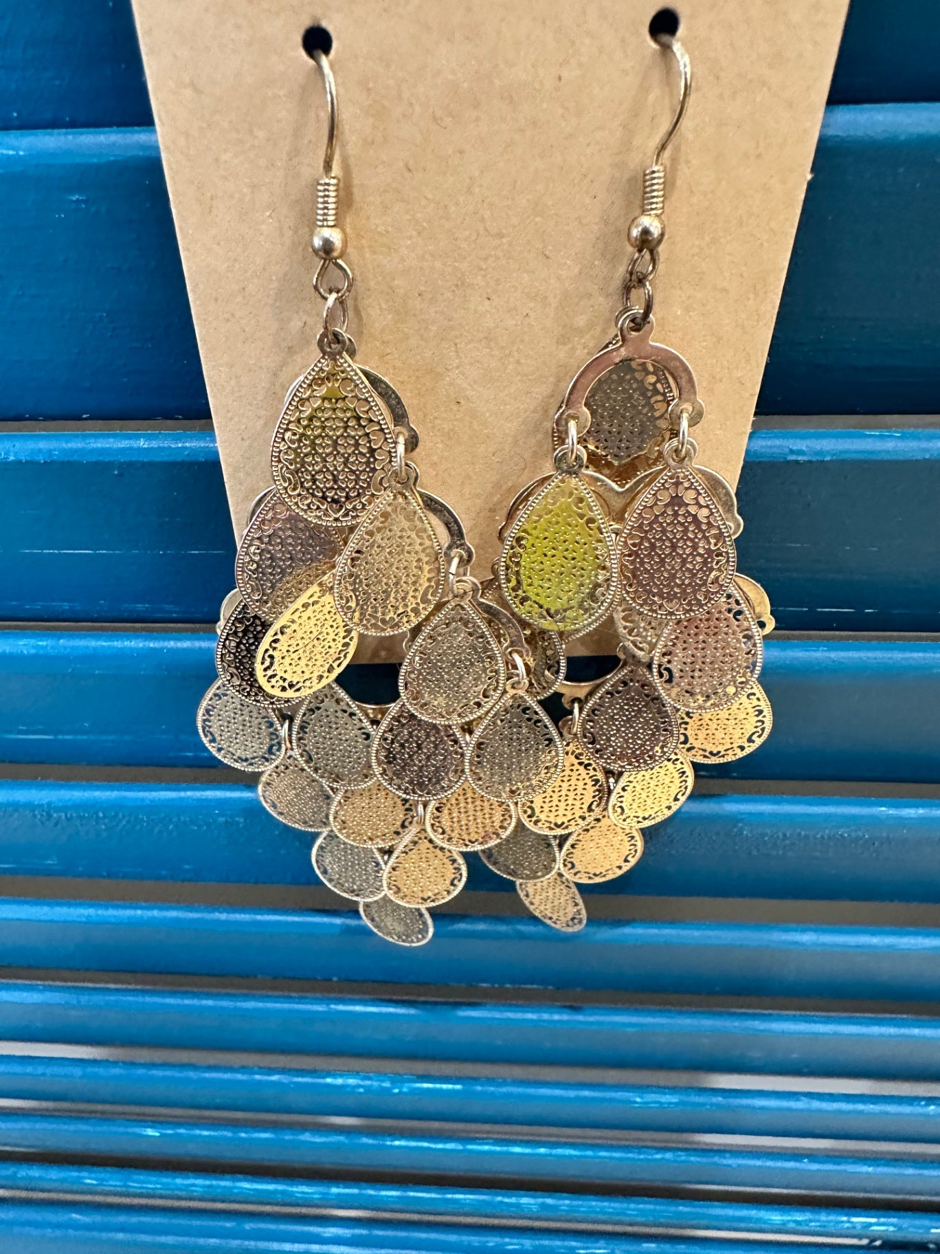 Earrings - Gold Tone