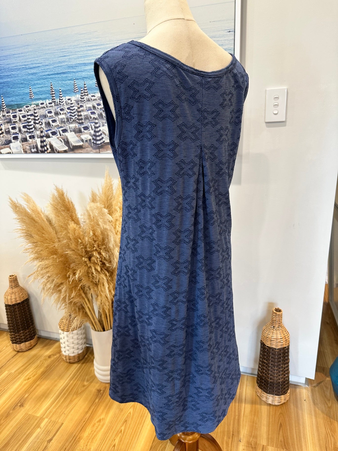 Art Style by Rebecca Herring - Top - Size 16 - Blue - 43% Merino