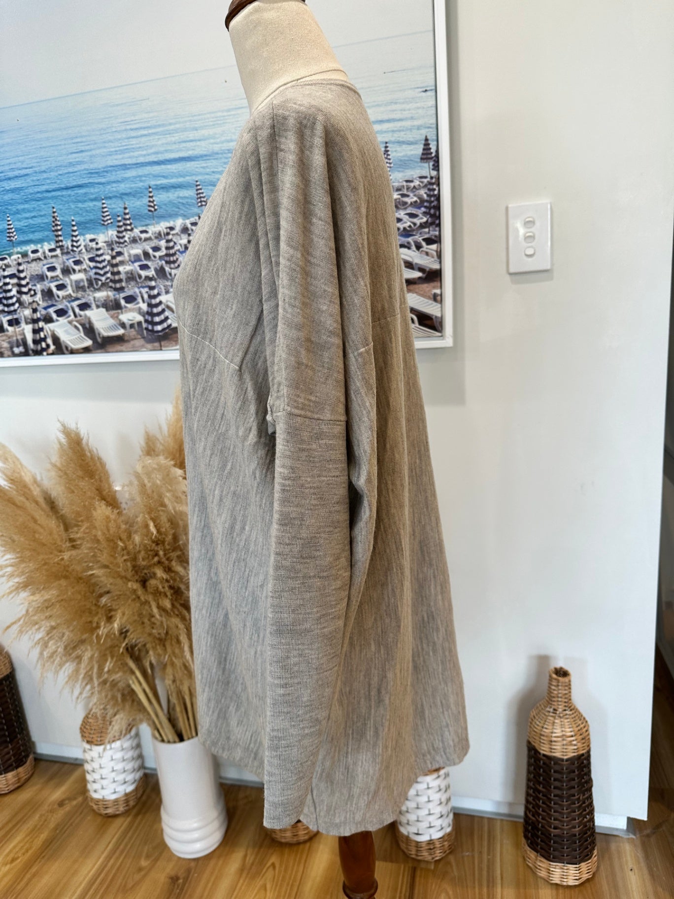 Moochi- Merino Jumper - Medium - Oatmeal