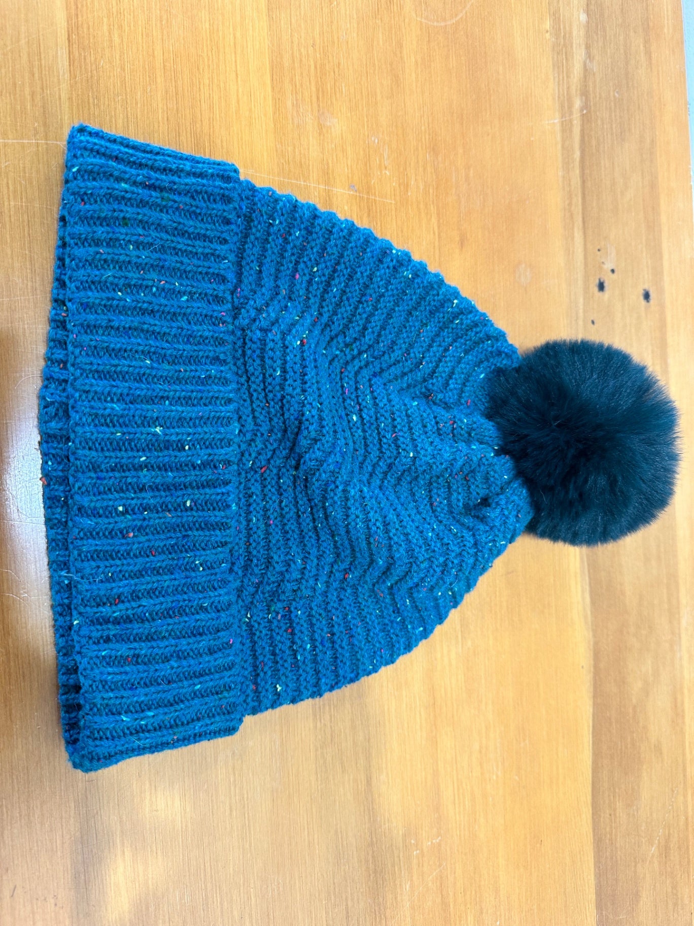 Eb & Ive - Beanie - Jade w Pom Pom
