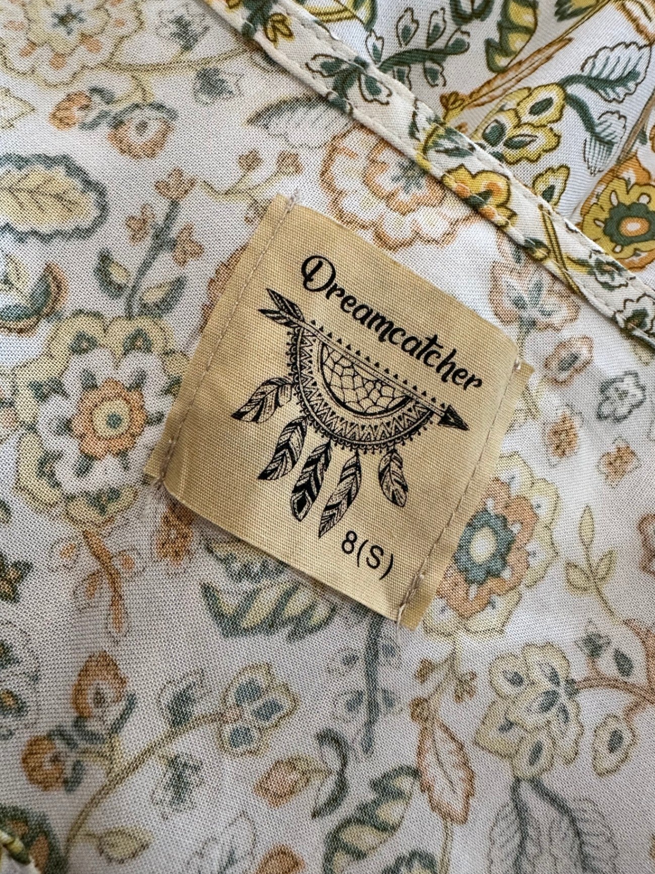 Dreamcatchere - Bohemian Dress - Size 8 - Autumn Tones