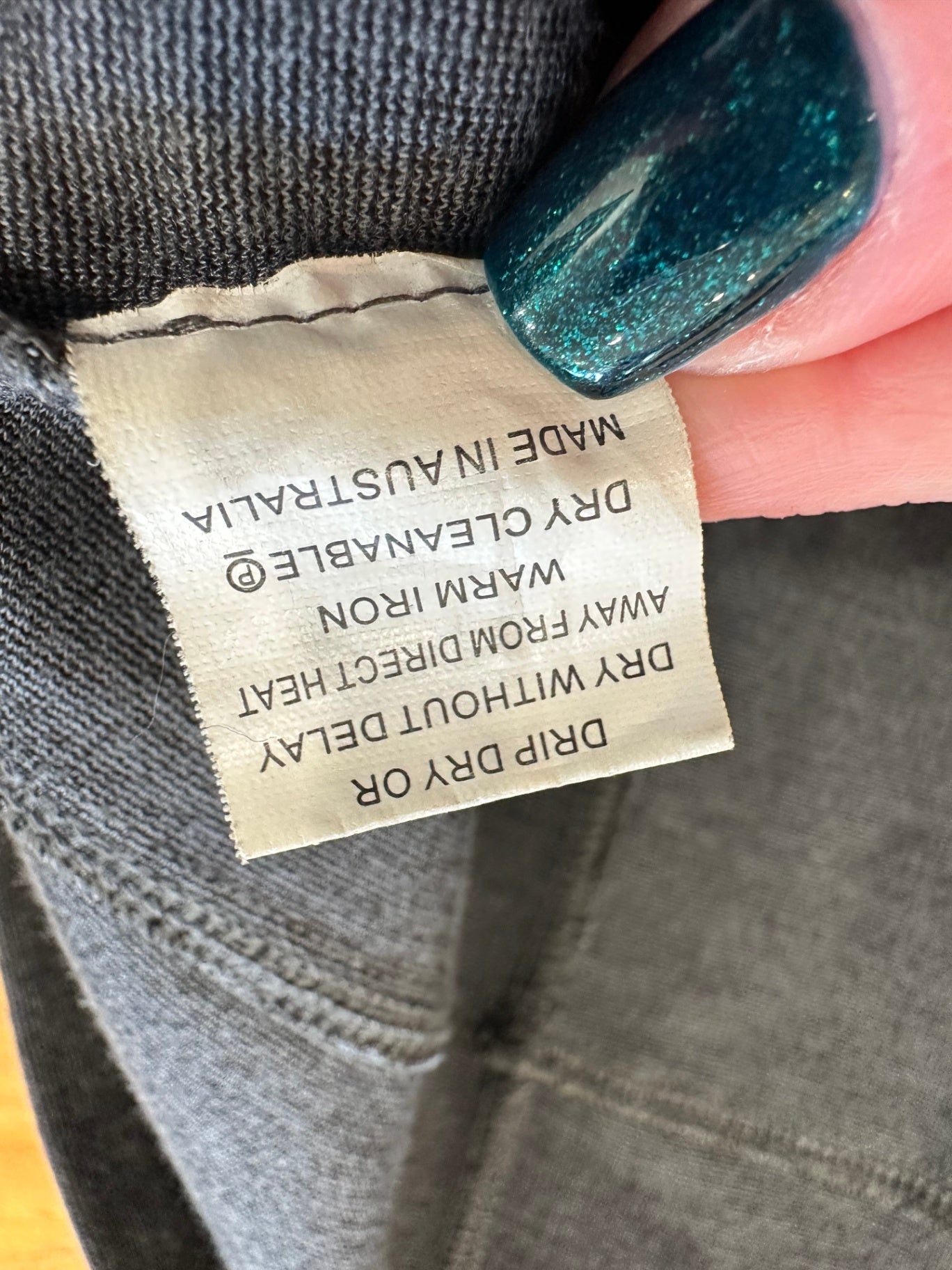 DD by Megan Salmon - Longsleeve Top - US Size 2 or Small - Dark Grey
